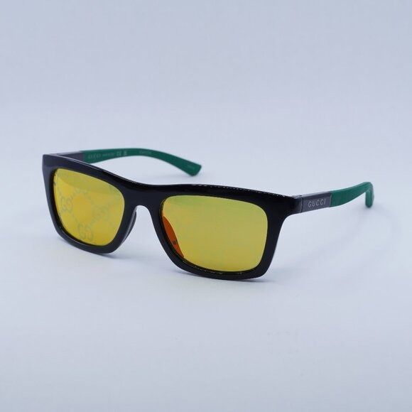 Gucci 🕶️ New Gucci GG1735S 005 Sunglasses - Black with Green Size ONE SIZE - 1 Thumbnail