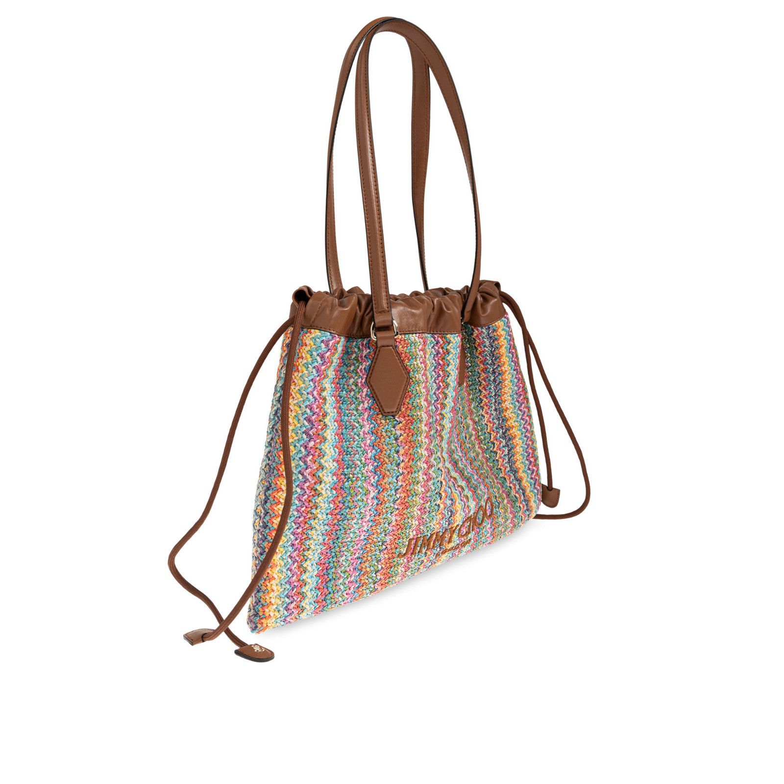 Jimmy Choo JIMMY CHOO Drawstring Medium Tan Tote Bag New Size ONE SIZE - 3 Thumbnail