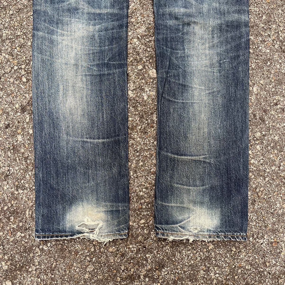 Jun Takahashi Mud Wash Rusty Denim S002 Distressed Jeans Undercover Size US 31 - 13 Thumbnail
