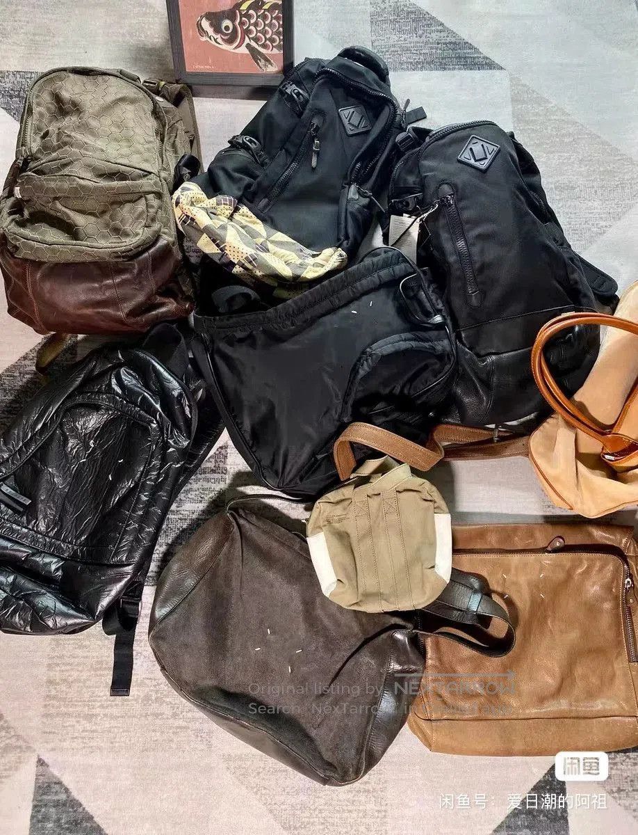 Maison Margiela Maison Margiela Leather Parachute Backpack. Size ONE SIZE - 9 Thumbnail