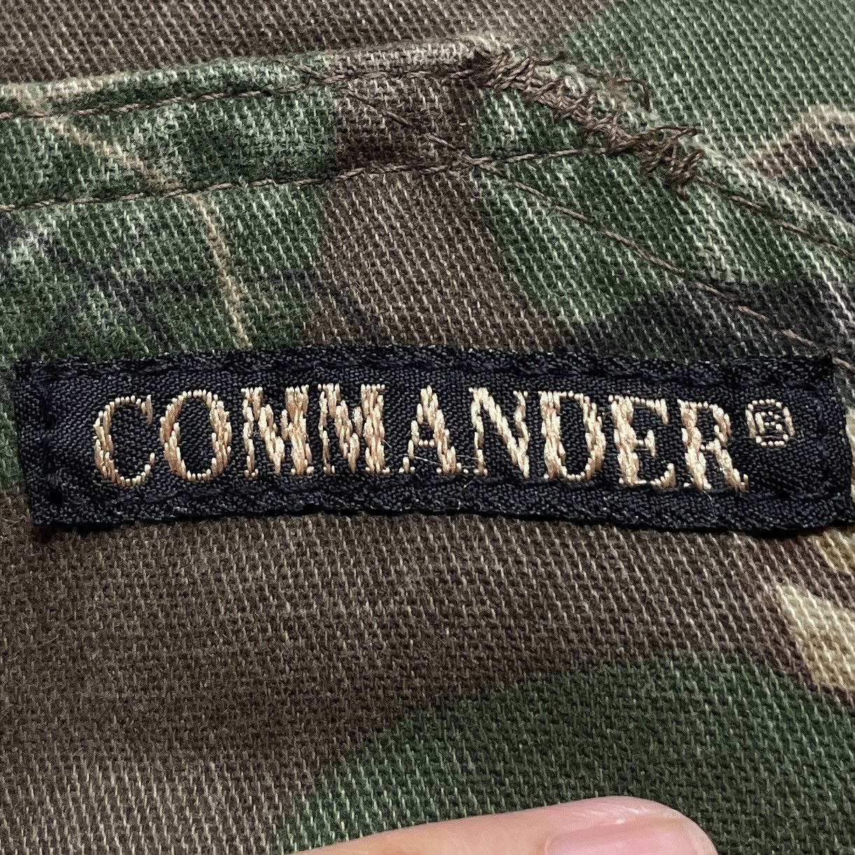Vintage Vintage Brand Commander Hunting Zipper Hoodie 1990s Size US L / EU 52-54 / 3 - 9 Thumbnail