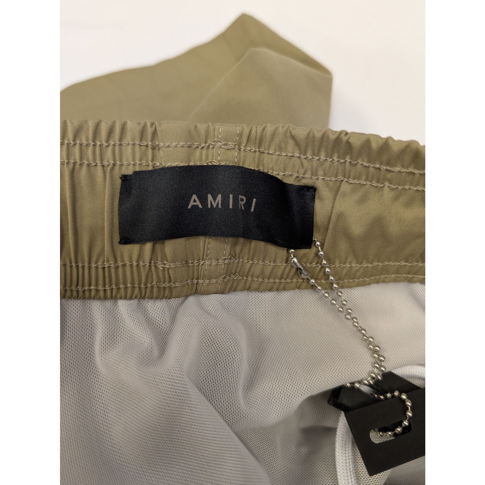 Amiri o1rshd1 Core Logo Swim Trunks Shorts in Tan Size US 32 / EU 48 - 11 Thumbnail