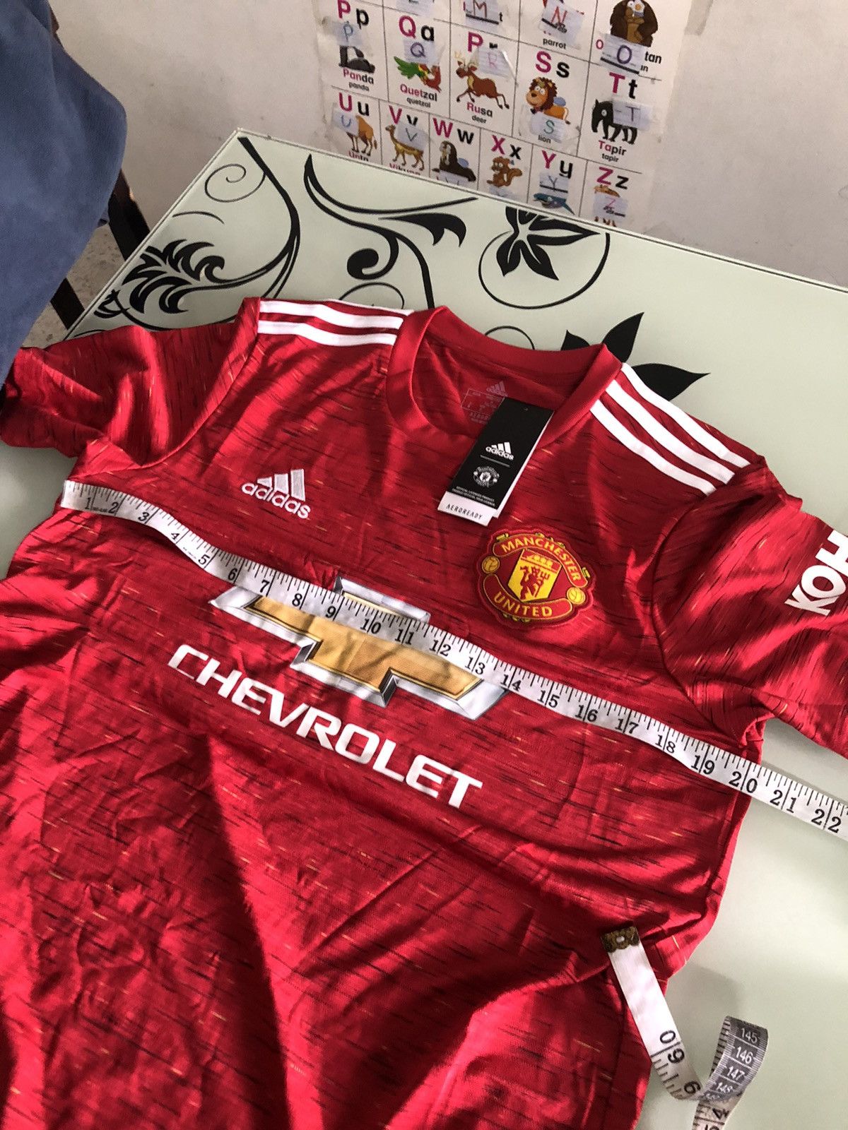 Adidas Authentic❗️Adidas Manchester United Jersey Size US M / EU 48-50 / 2 - 20 Thumbnail