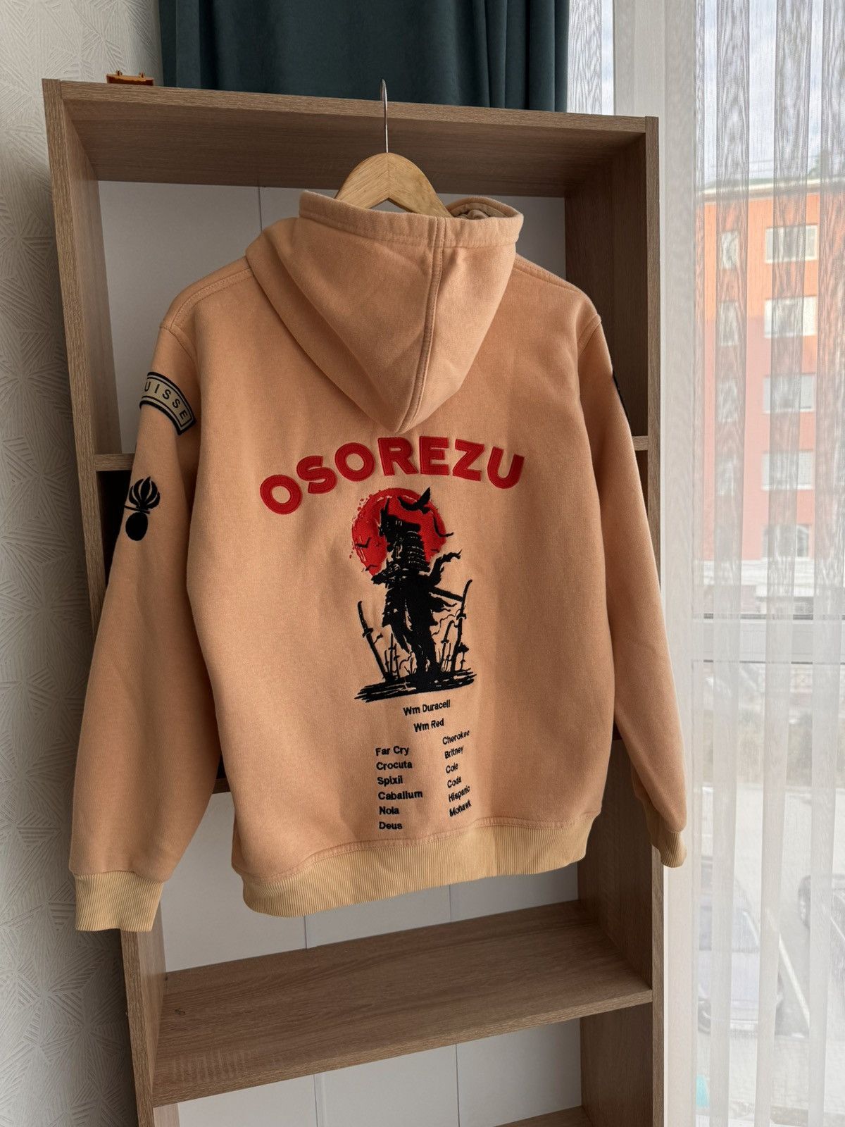 Japanese Brand × Vintage Vintage Ed Hardy by Christian Audigier Style Samurai Hoodie Size US M / EU 48-50 / 2 - 9 Thumbnail