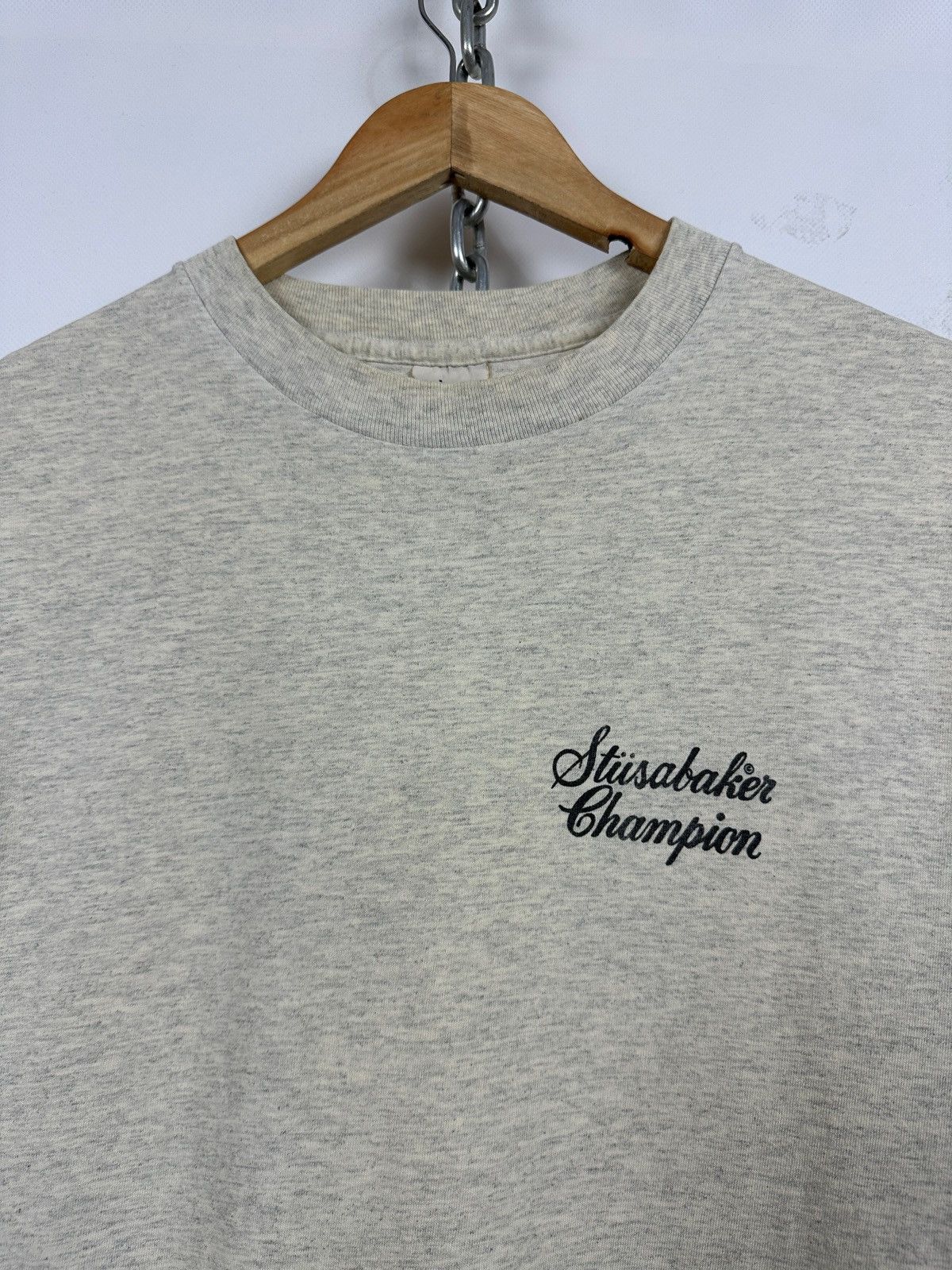 Stussy 90s Vintage Stussy Stusabaker Champion Made In USA T-Shirt Size US M / EU 48-50 / 2 - 13 Thumbnail