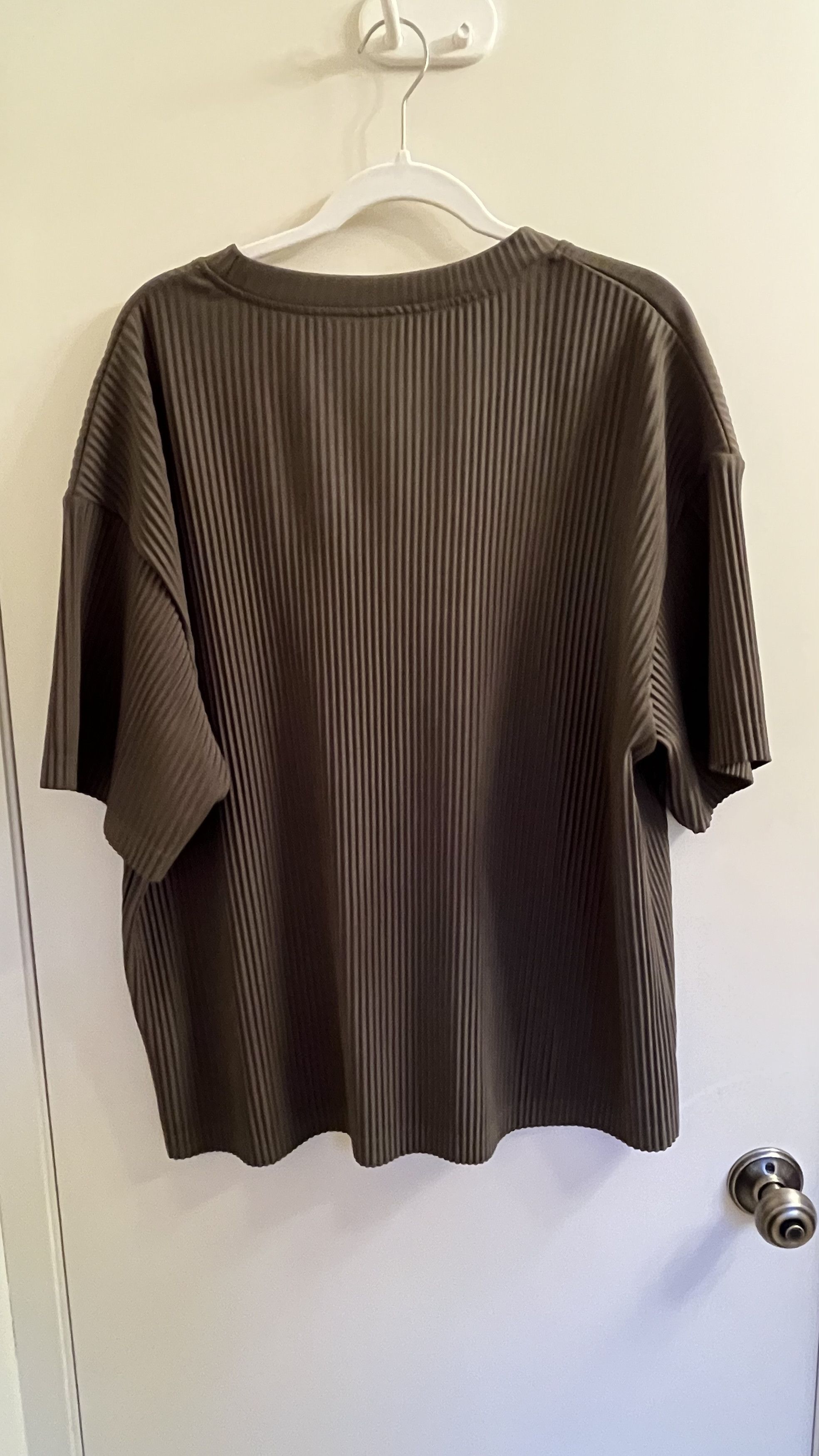Japanese Brand Oversized Pleated T-Shirt Size US M / EU 48-50 / 2 - 1 Thumbnail