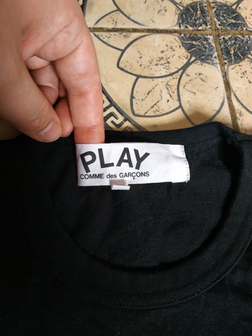 Comme des Garcons Comme des Garcons Play Big Eye Graphic Tee Black L Japan Size US L / EU 52-54 / 3 - 22 Thumbnail
