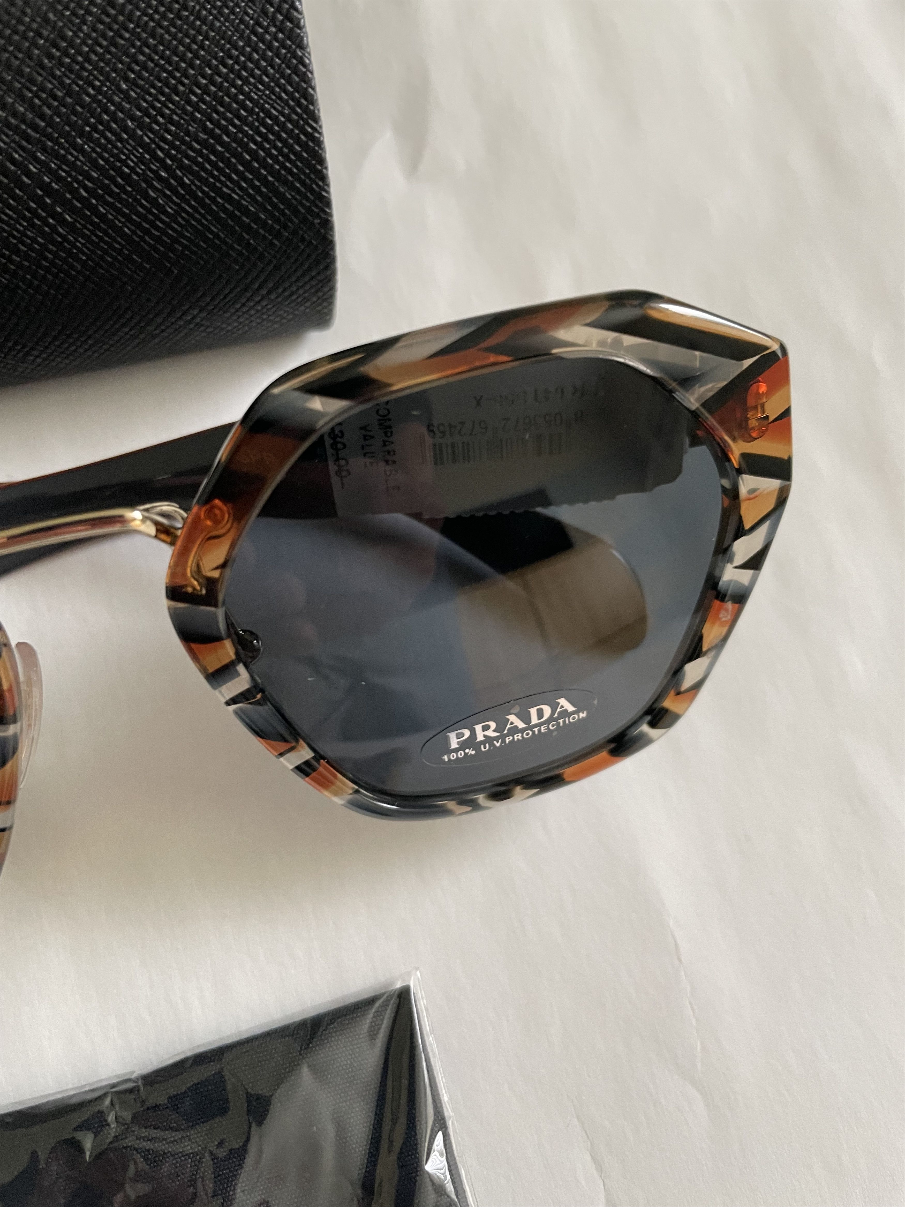 Prada New Prada SPR 04T VAN-9K1 Cinema Women's Sunglasses Size ONE SIZE - 2 Thumbnail