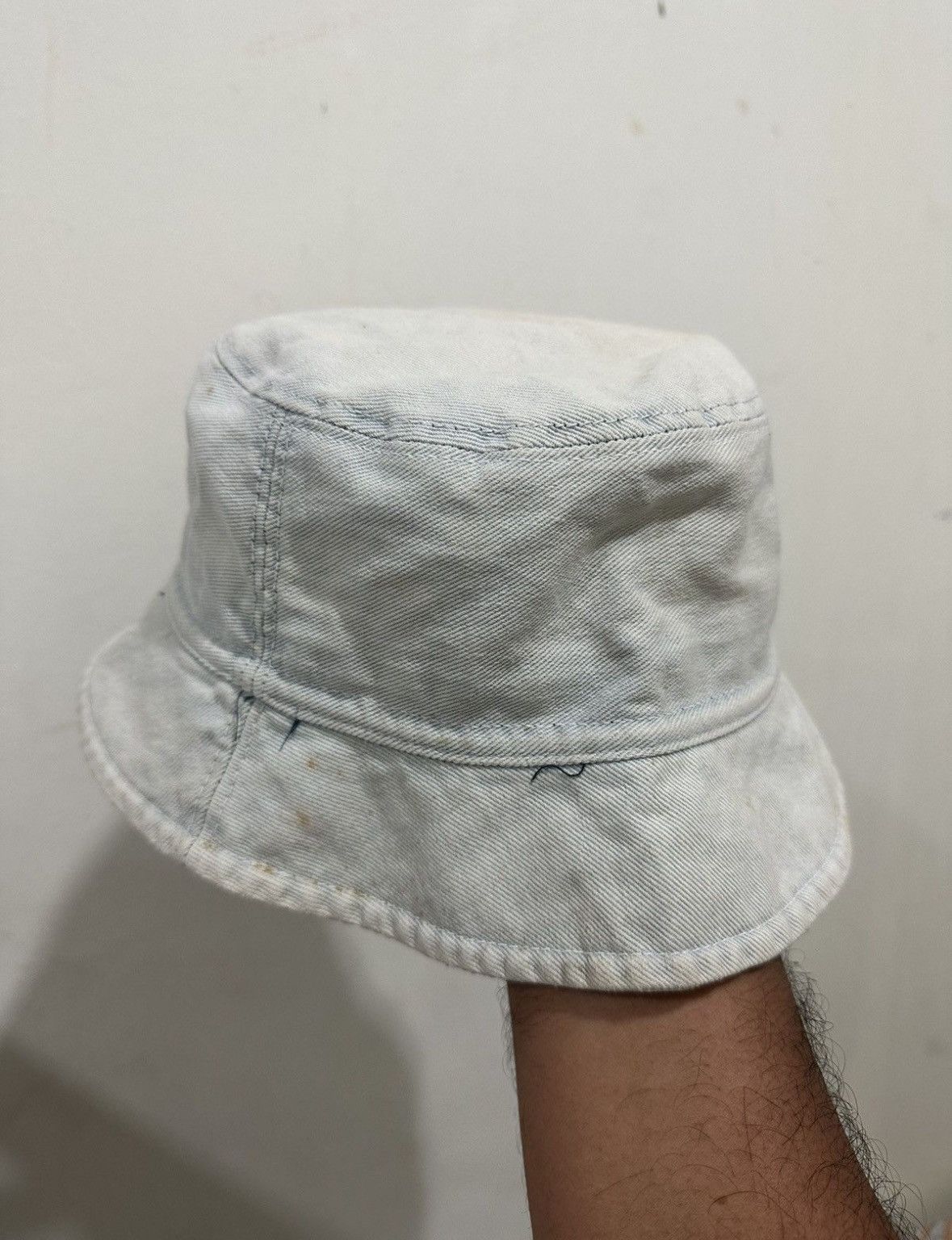 Japanese Brand VTG NUMBER NINE Jeans Bucket Hat Size ONE SIZE - 3 Thumbnail