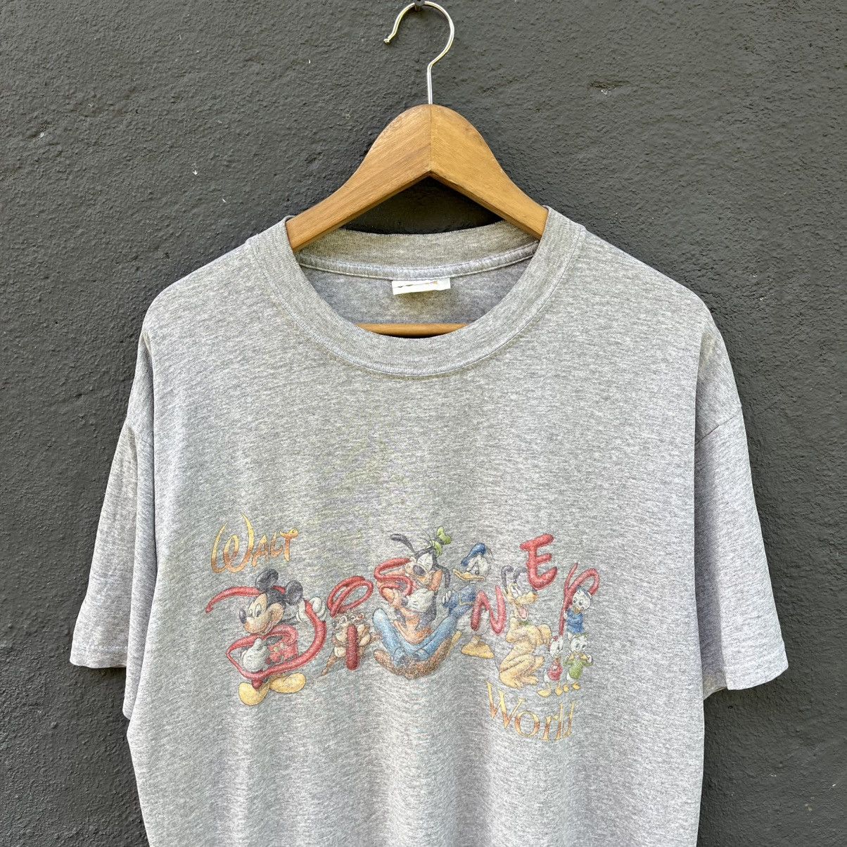 Disney Thrashed Vintage Walt Disney World Tee Size US XL / EU 56 / 4 - 2 Thumbnail