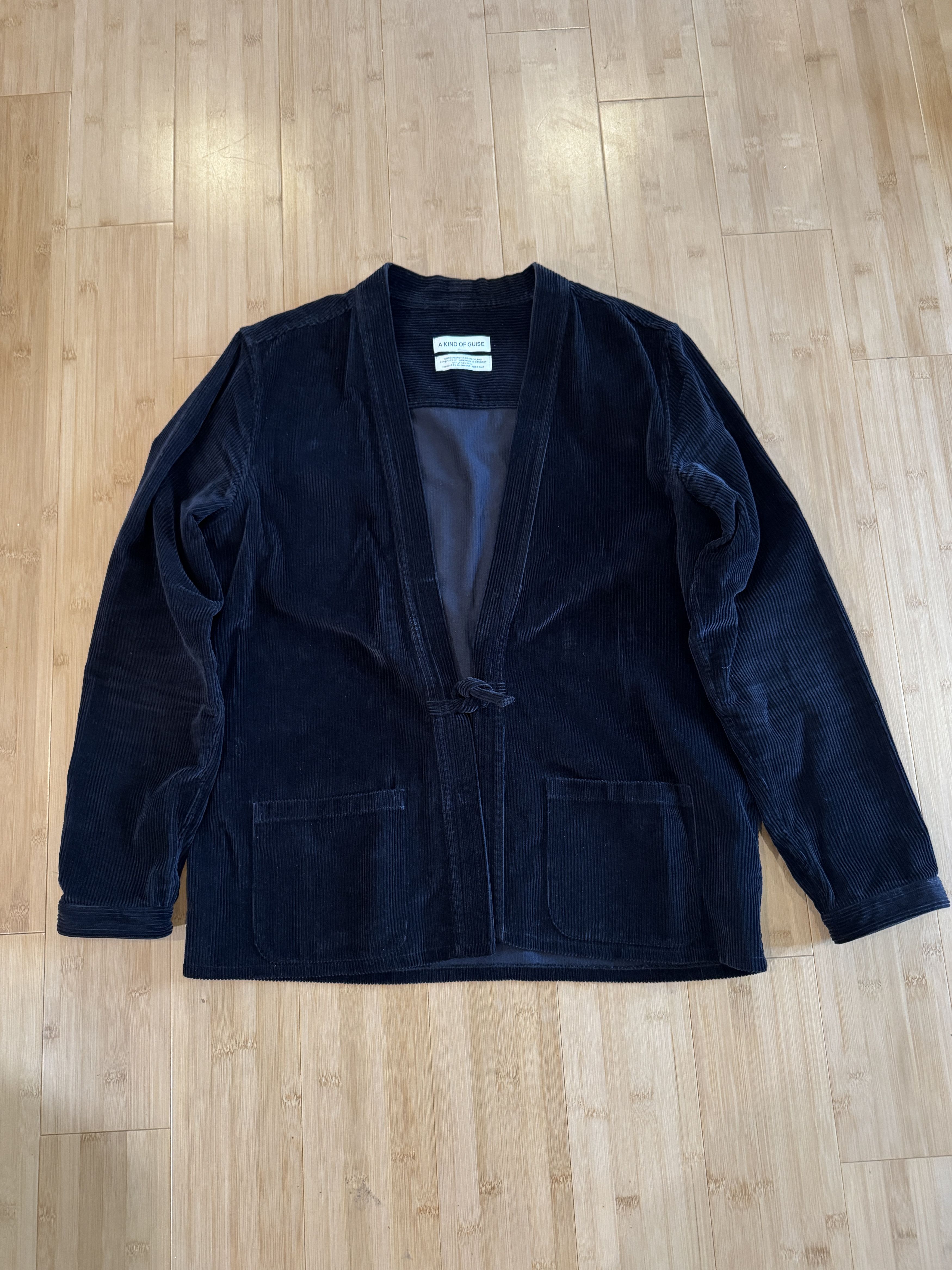 Mens Corduroy Midnight Cardigan