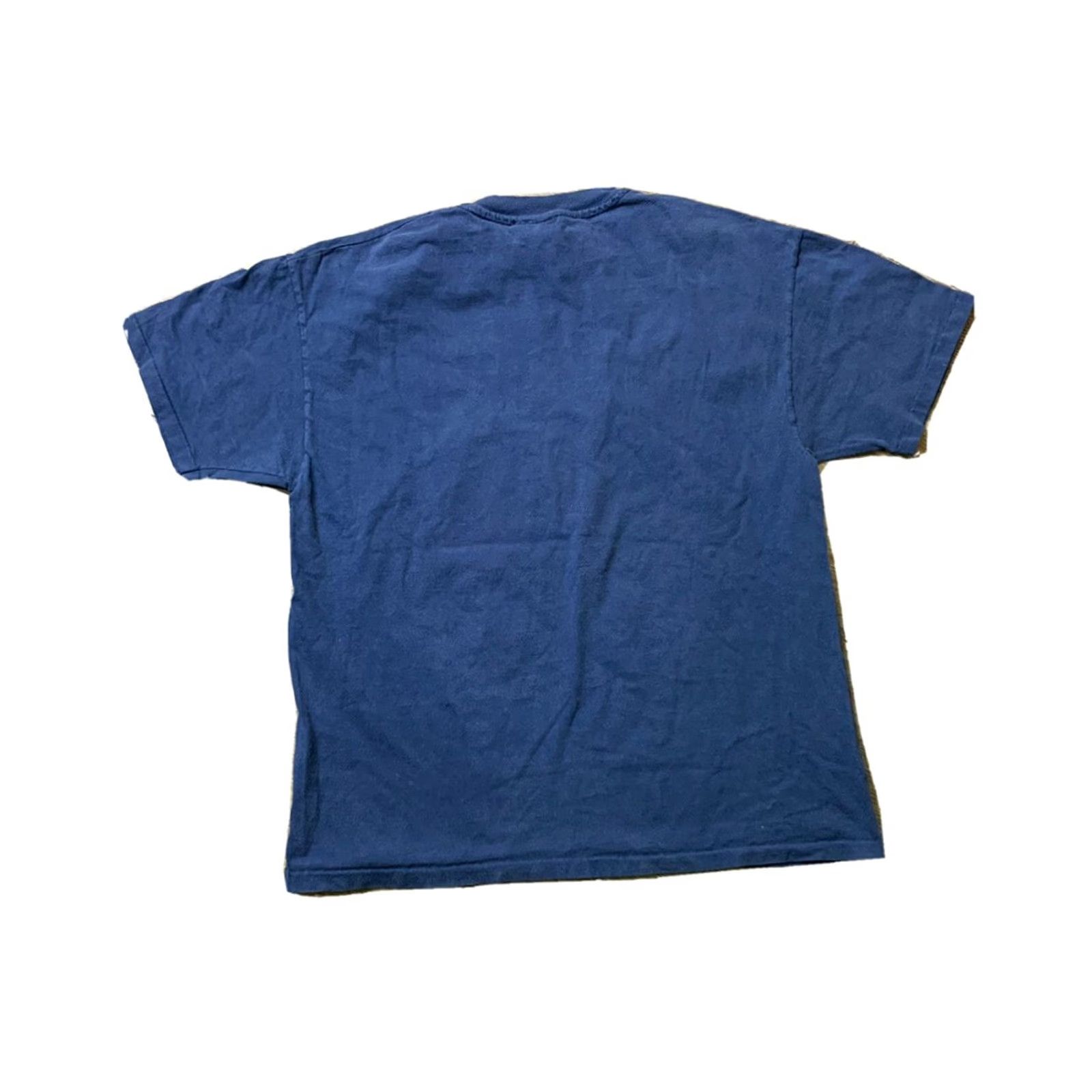 Hanes VINTAGE 90s Hanes Single Stitch T Shirt Blue XL Mens Size US XL / EU 56 / 4 - 3 Thumbnail