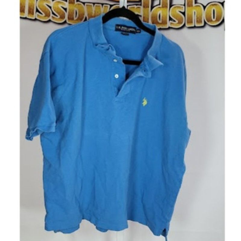 Polo Ralph Lauren Polo Ralph Lauren Men's Classic Blue Polo Shirt Size XL Size US XXL / EU 58 / 5 - 1 Thumbnail