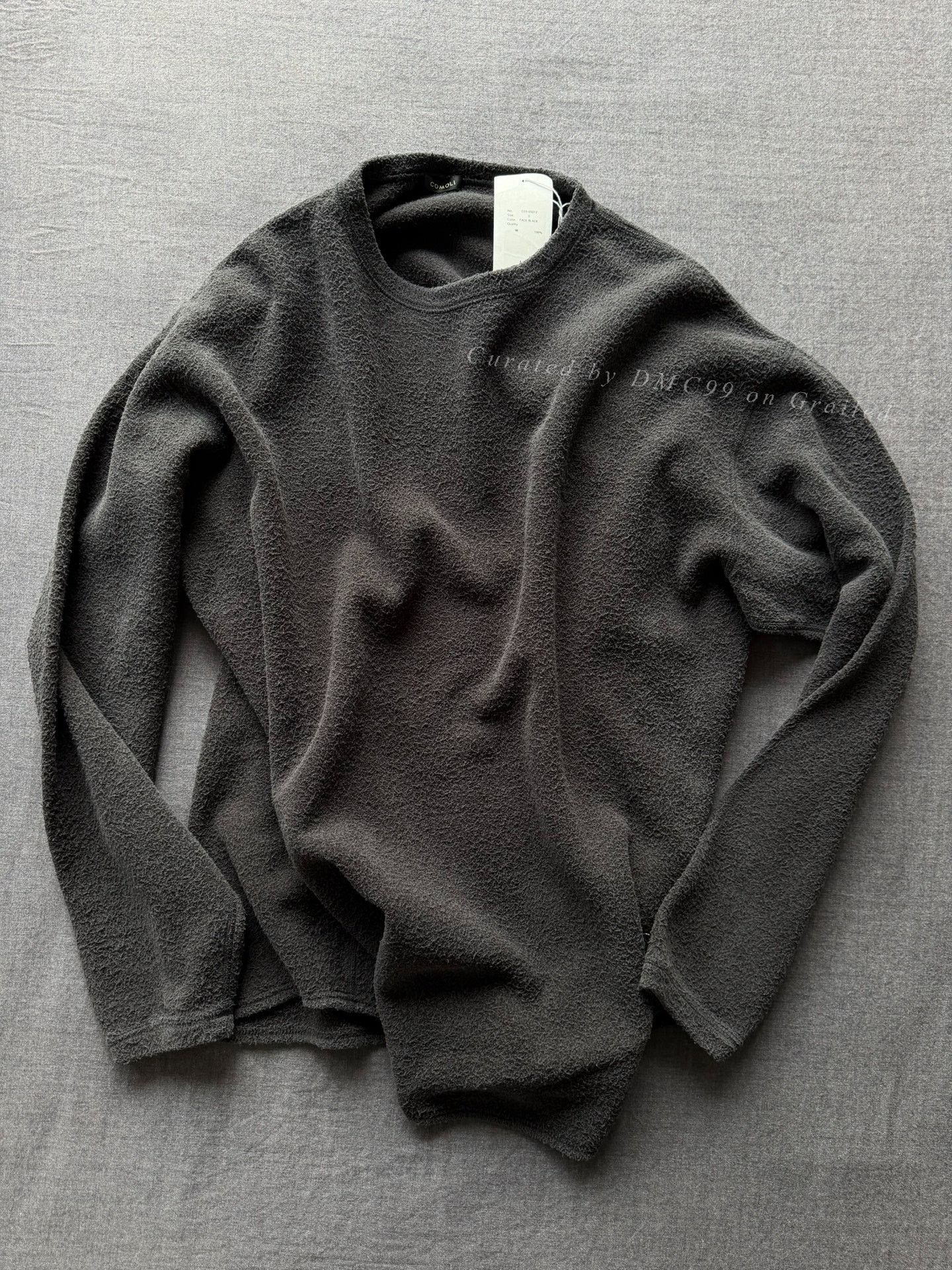 Comoli Comoli Pure Silk Fleece Sweatshirt Size US L / EU 52-54 / 3 - 1 Thumbnail