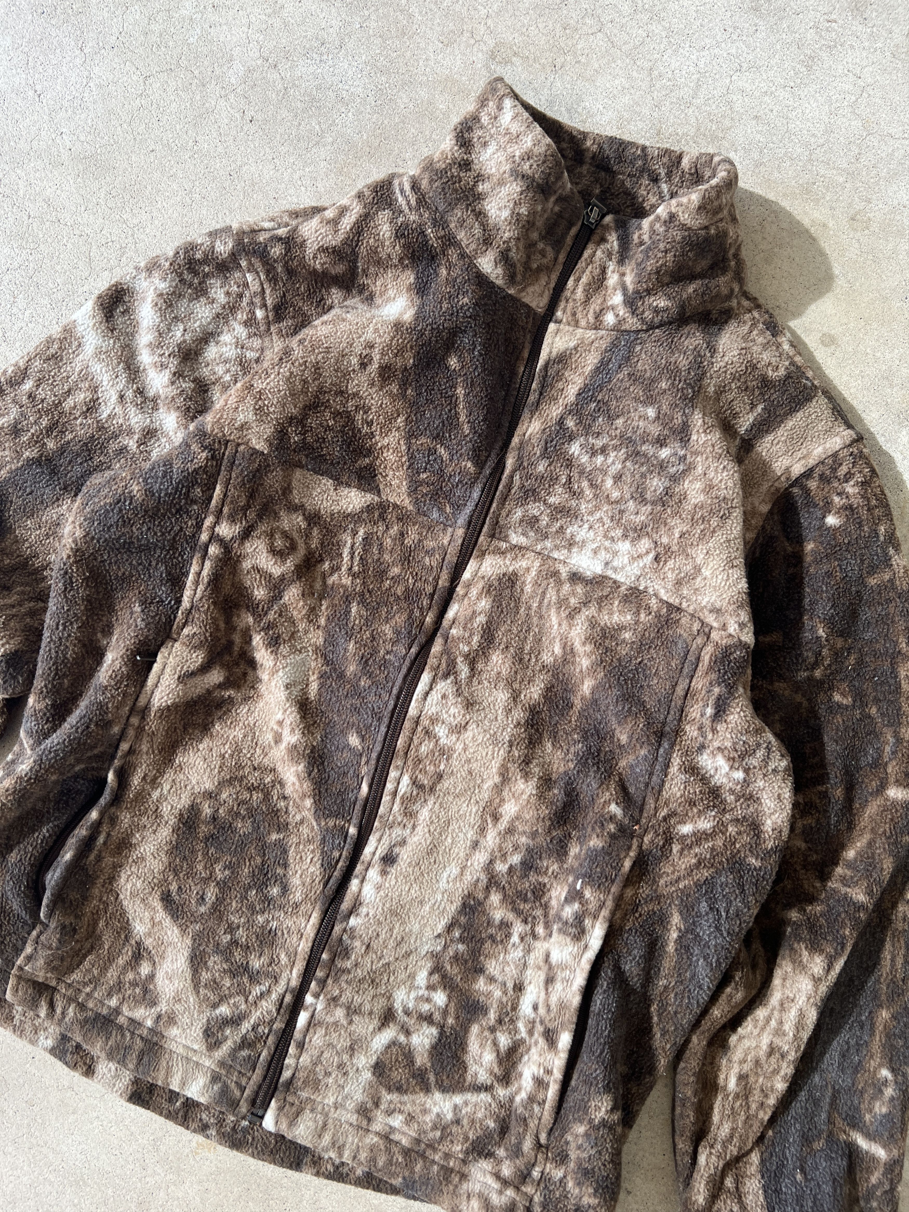 Reel Legends Reel Legends Camo Full Zip Fleece Jacket Size US M / EU 48-50 / 2 - 2 Thumbnail