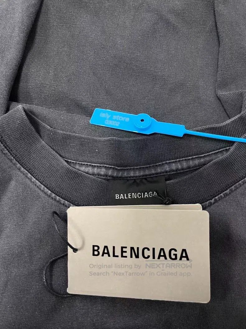 Balenciaga Balenciaga XXXL Letter Printed Crew Neck Short Sleeve T-Sh Size US S / EU 44-46 / 1 - 5 Thumbnail