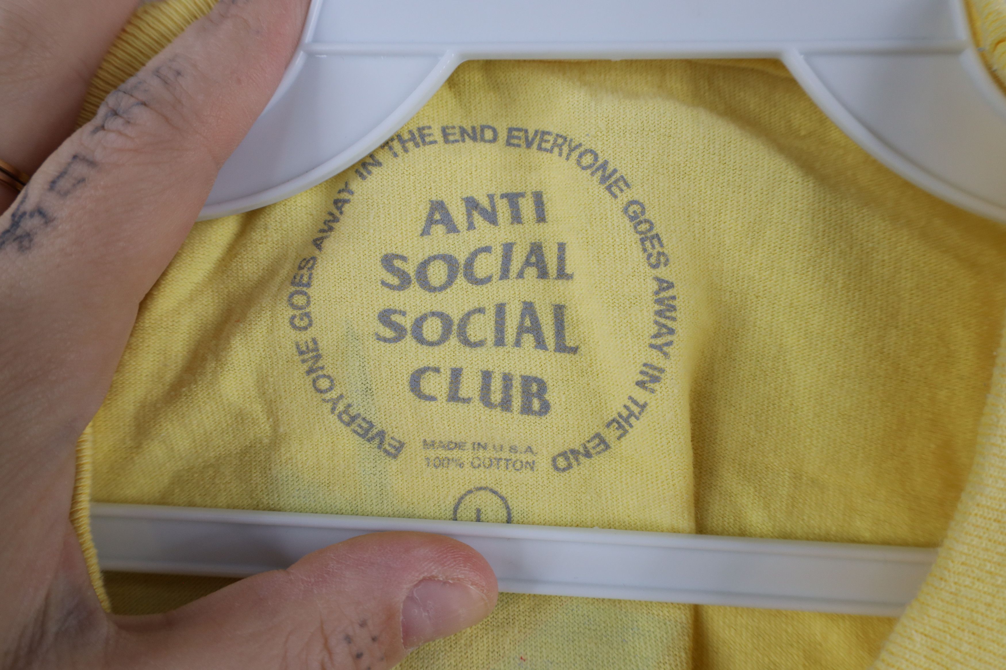 Anti Social Social Club × Vintage Anti Social Social Club Barbed Wire Short Sleeve T-Shirt USA Size US L / EU 52-54 / 3 - 5 Thumbnail