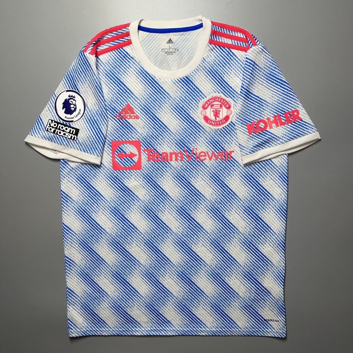 Adidas MANCHESTER UNITED ADIDAS 2021/2022 AWAY JERSEY #7 RONALDO Size US L / EU 52-54 / 3 - 2 Thumbnail