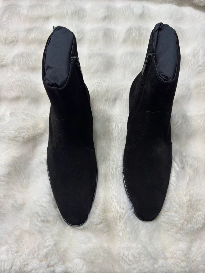 Saint Laurent Paris Saint Laurent Paris Suede boots Size US 8 / EU 41 - 3 Thumbnail