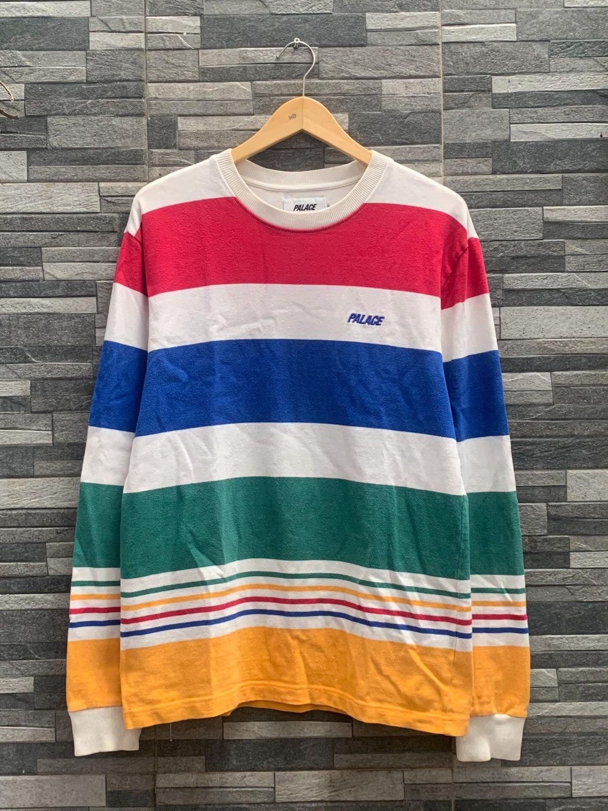 Palace Palace Heavy Stripe Lomgsleeve Size US M / EU 48-50 / 2 - 1 Thumbnail