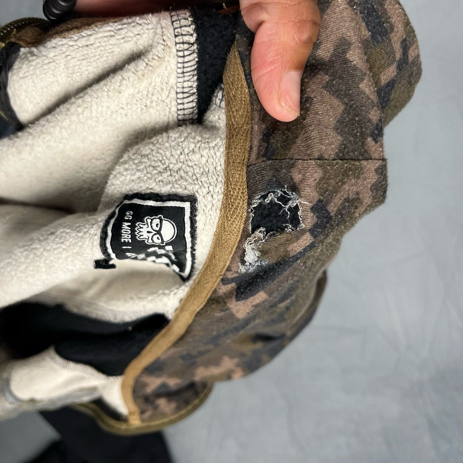 Other Digital Camo Sherpa Lined Hoodie J!nx JINX Flaws Medium P-14 Size US M / EU 48-50 / 2 - 12 Thumbnail