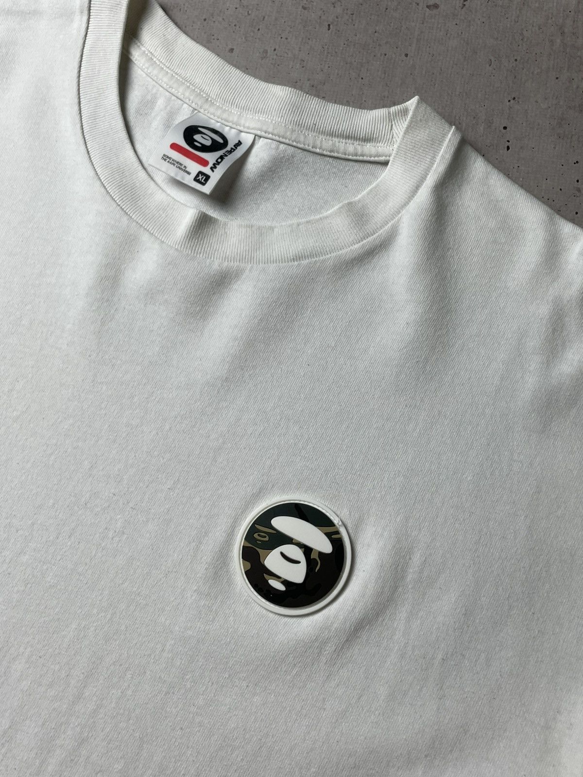 Aape Aape Now by A Bathing Ape T Shirt Bape Size US XL / EU 56 / 4 - 5 Thumbnail