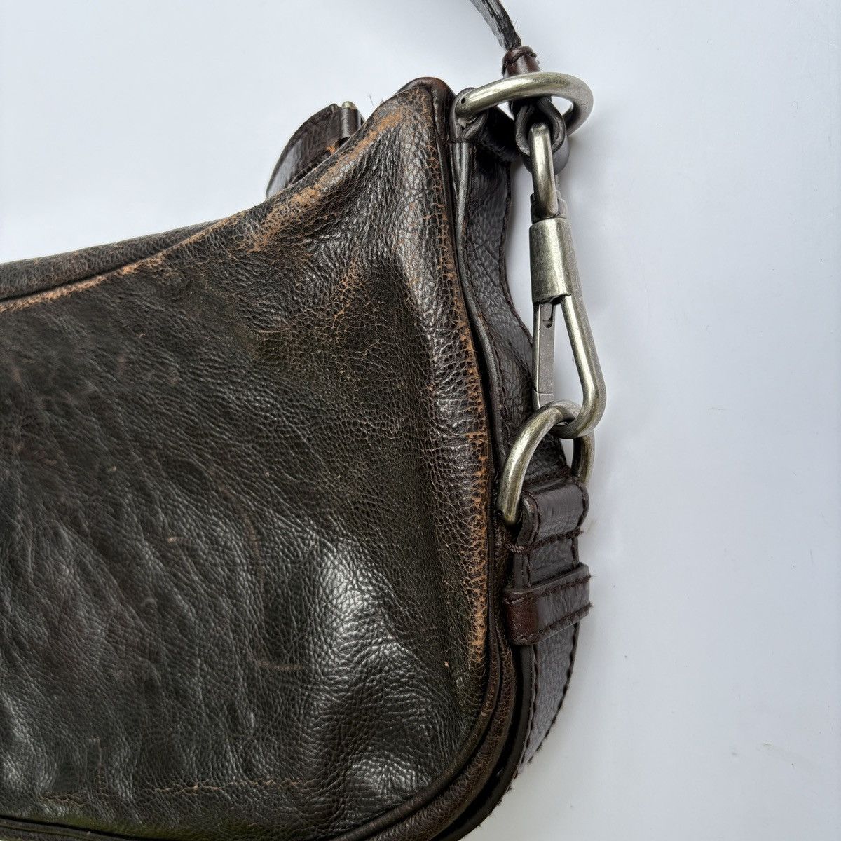 Yves Saint Laurent YVES SAINT LAURENT by Tom Ford BLACK LEATHER MOMBASA BAG Size ONE SIZE - 18 Thumbnail