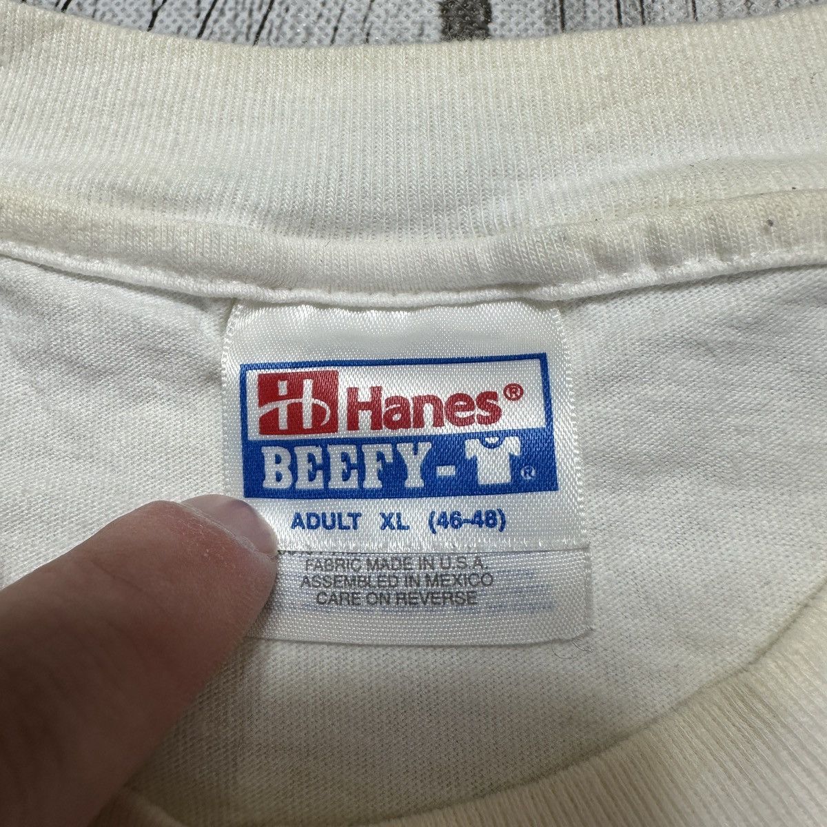 Hanes × Vintage Vintage Grand Cru Yacht long sleeve tee Size US XL / EU 56 / 4 - 5 Thumbnail
