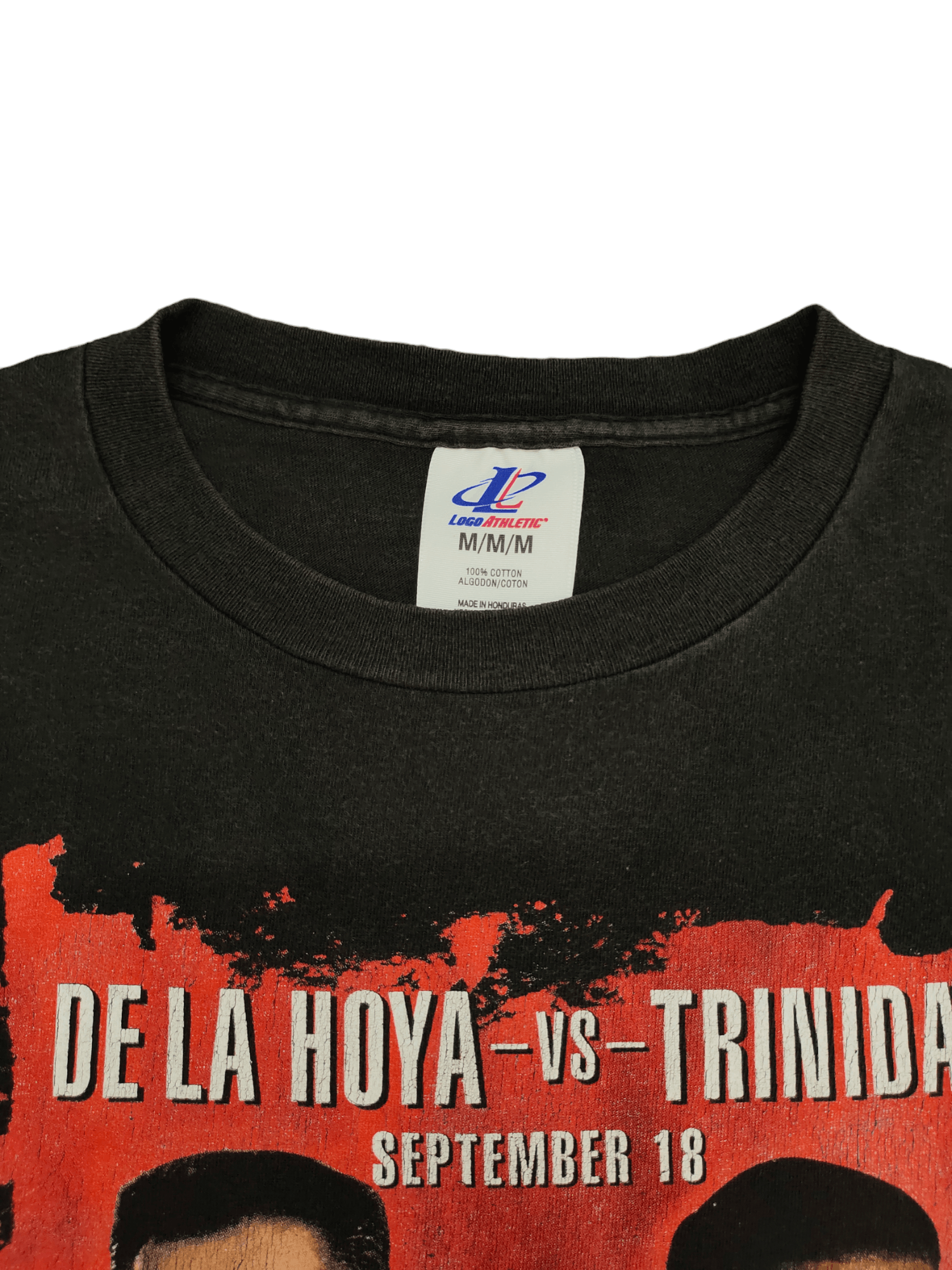 Rap Tees 1999 De La Hoya Vs Trinidad welterweight championships Size US M / EU 48-50 / 2 - 5 Thumbnail