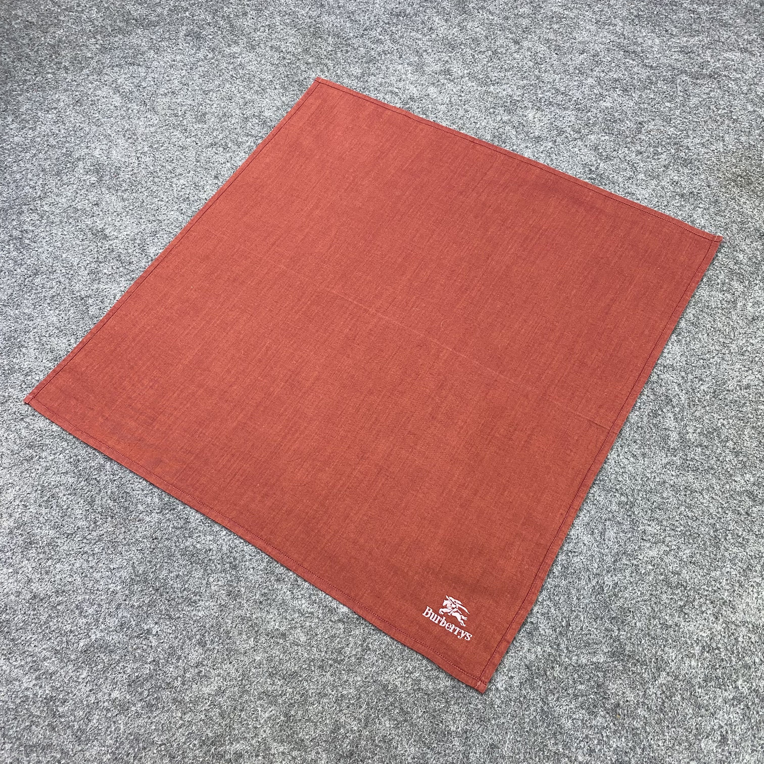 Burberry Vintage Burberry Handkerchief / Bandana / Neckerchief-B2205 Size ONE SIZE - 4 Thumbnail