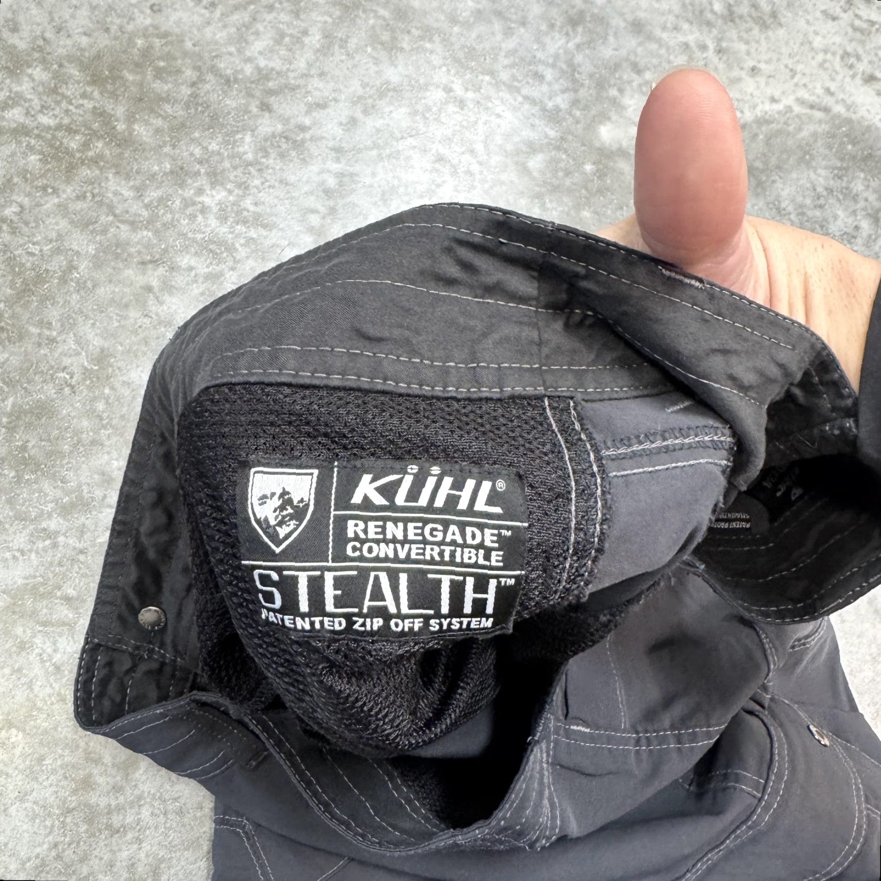 Vintage Kuhl Pants Mens 40x34 Gray Renegade Convertible Stealth Hiking Cargo Outdoor Size US 40 / EU 56 - 4 Thumbnail