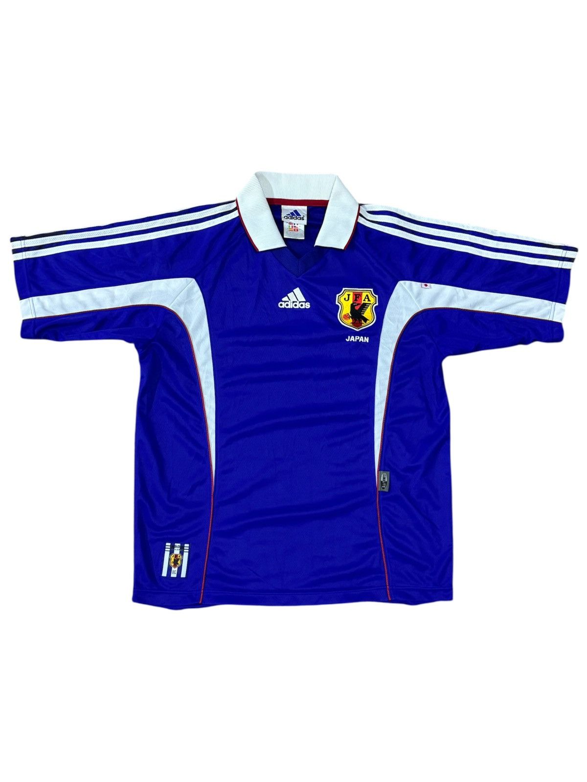 Adidas HOME JAPAN JFA 1999-2001 ORIGINAL Size US L / EU 52-54 / 3 - 1 Thumbnail