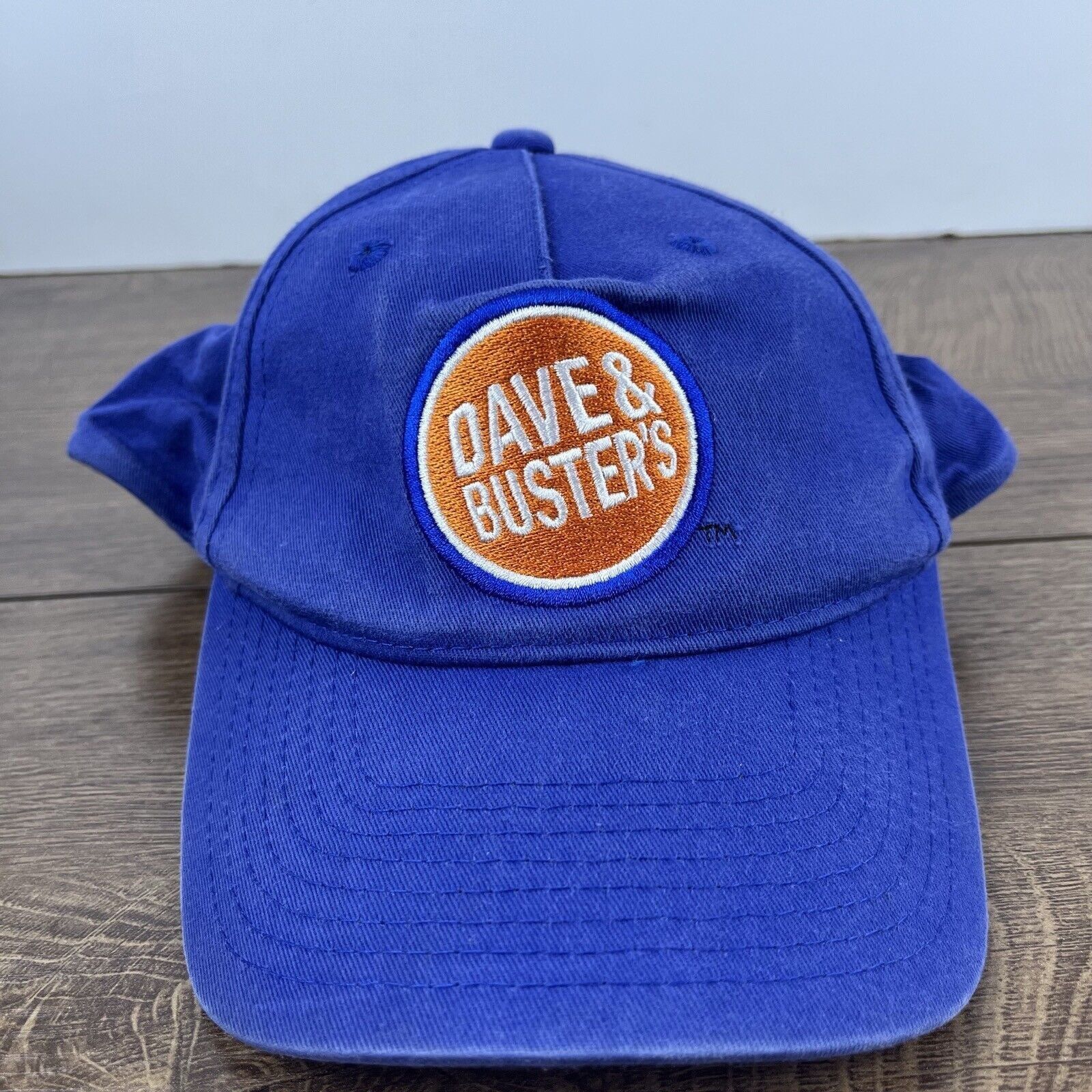 Other Dave & Busters Hat Blue Cap Adjustable Blue Adult Size Hat Size ONE SIZE - 3 Thumbnail