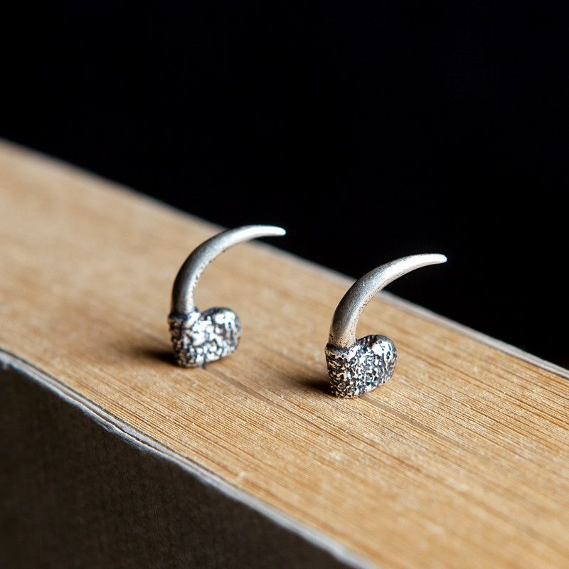 Jewelry Matchless Earrings One Pairs Chrome Jewelry Size ONE SIZE - 1 Thumbnail