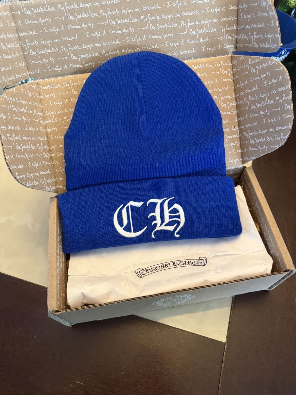 Chrome Hearts Blue Hat | Grailed