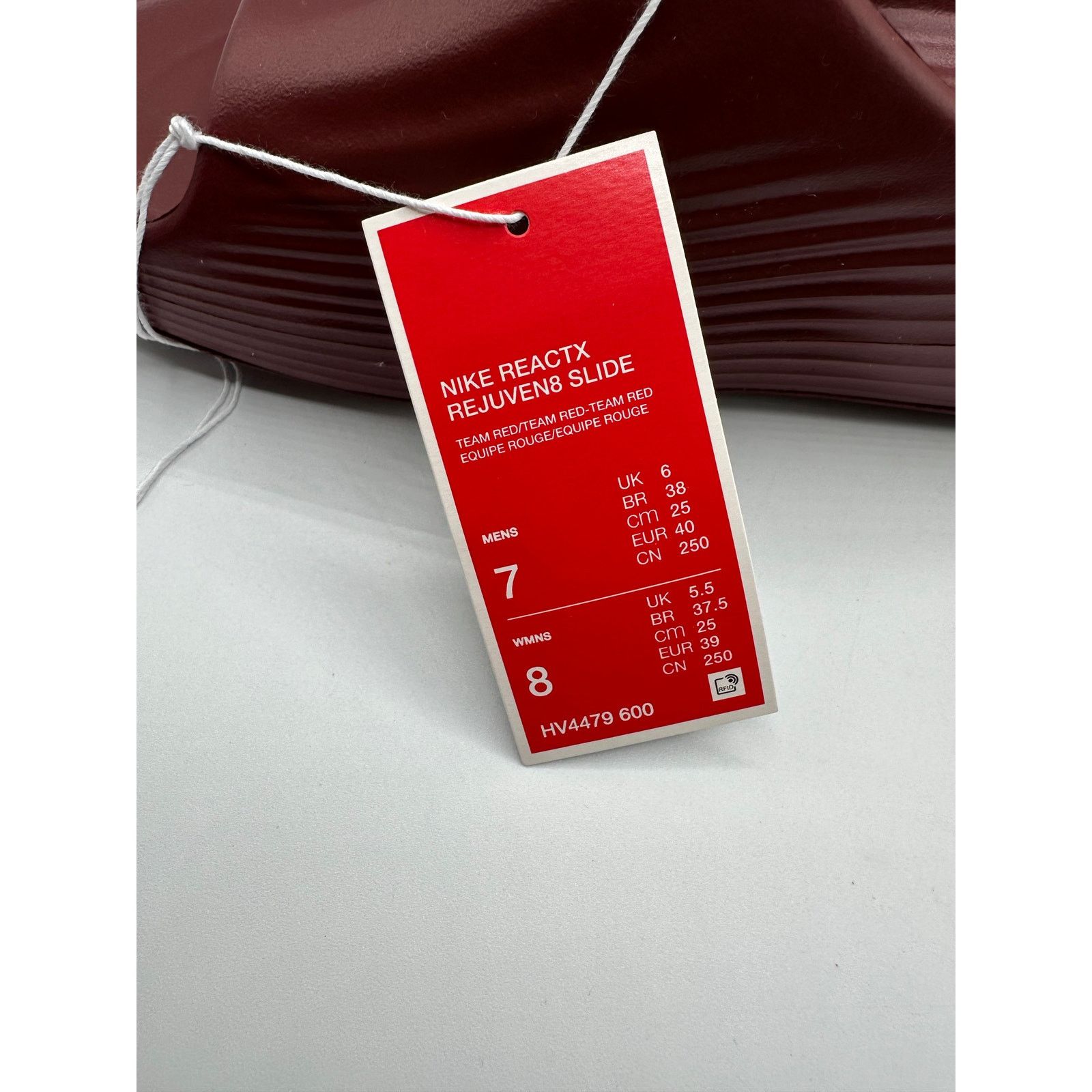 Nike Nike ReactX Rejuven8 Slide “Team Red” size 7 men’s Size US 7 / EU 40 - 6 Thumbnail