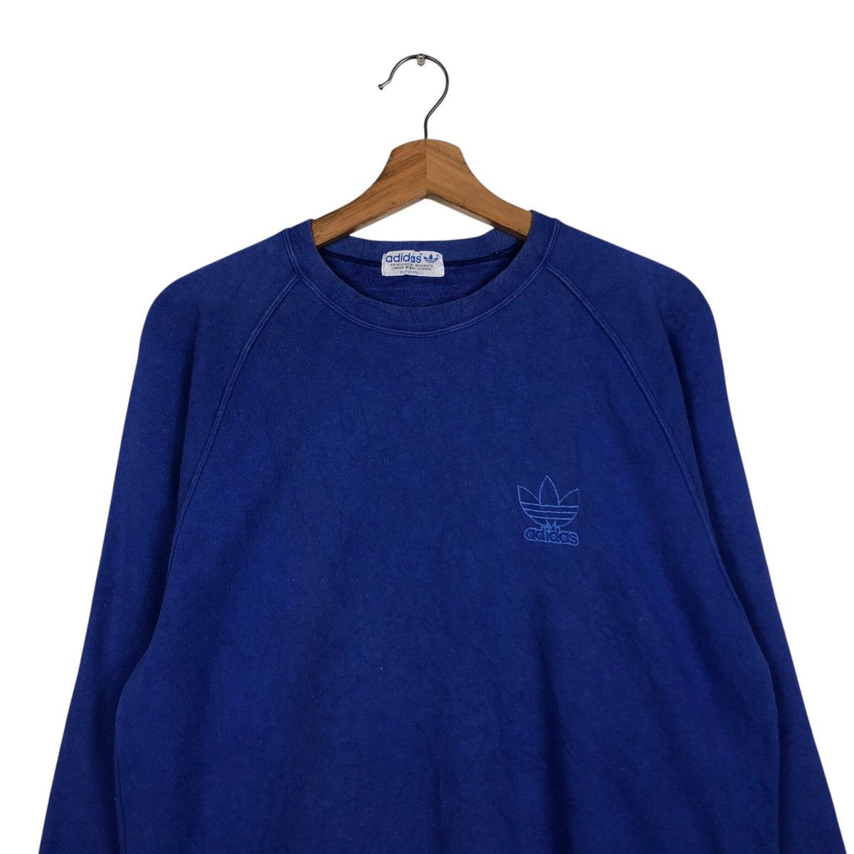 Adidas 📌Vintage 80's Adidas Sweatshirt Long Sleeve Size US L / EU 52-54 / 3 - 4 Thumbnail