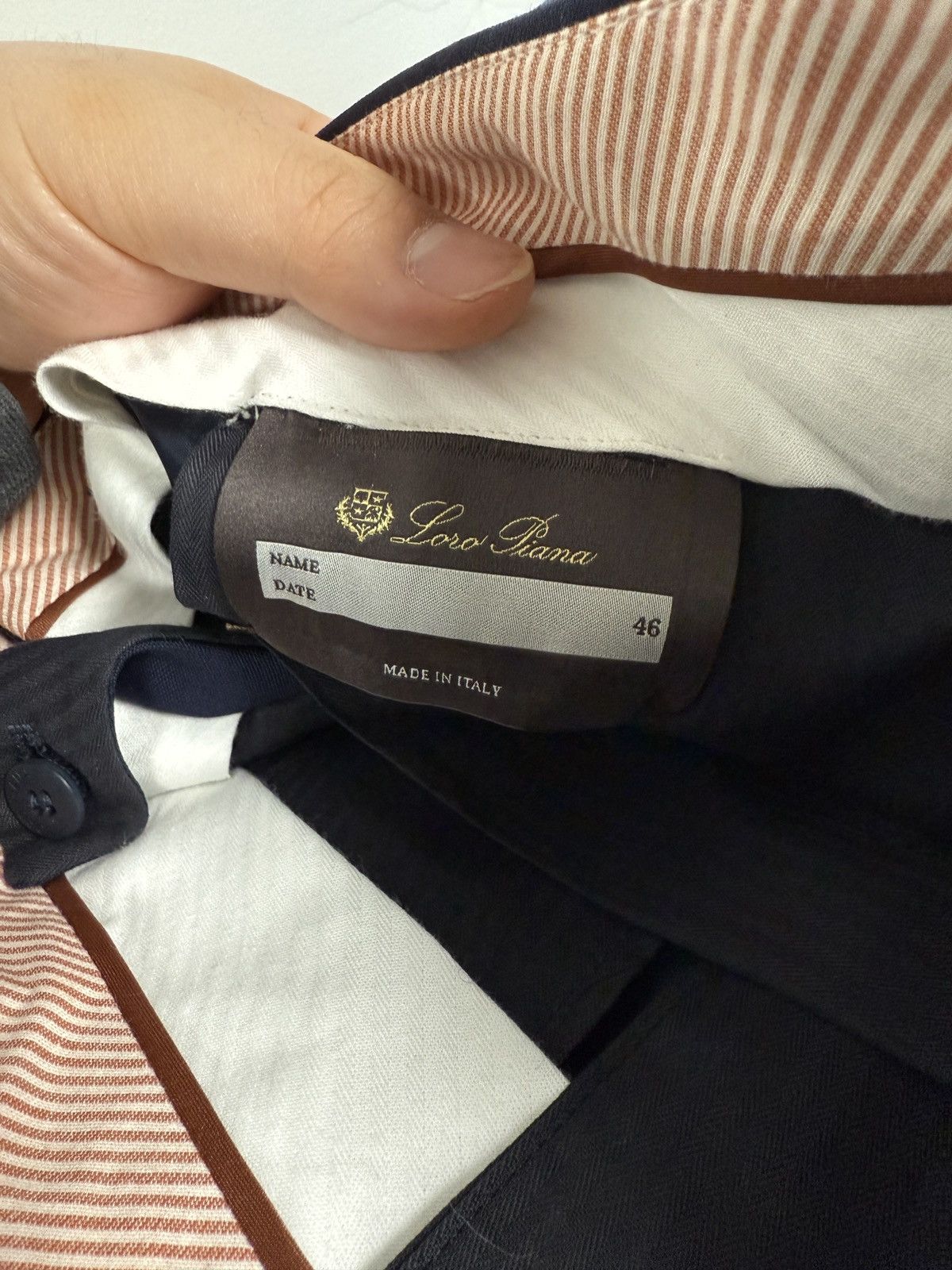 Loro Piana BNWT Loro Piana navy suit Size 46R - 5 Thumbnail