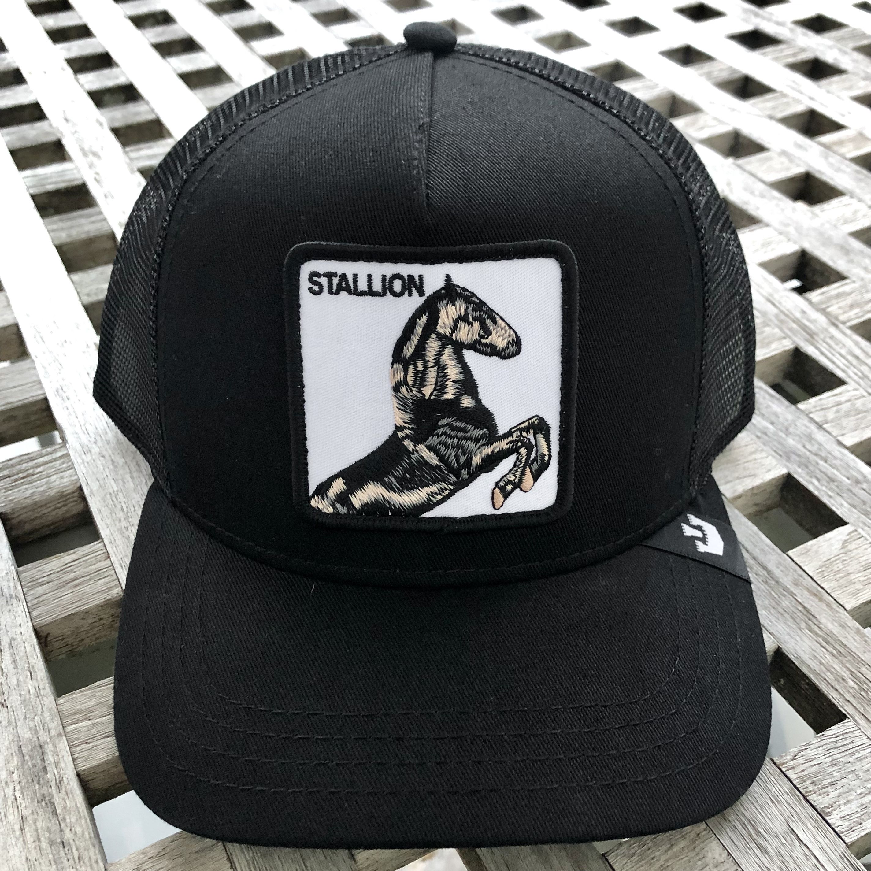 Goorin Bros. Goorin Bros Stallion Horse Box Logo Trucker Snapback Cap Hat Size ONE SIZE - 1 Thumbnail