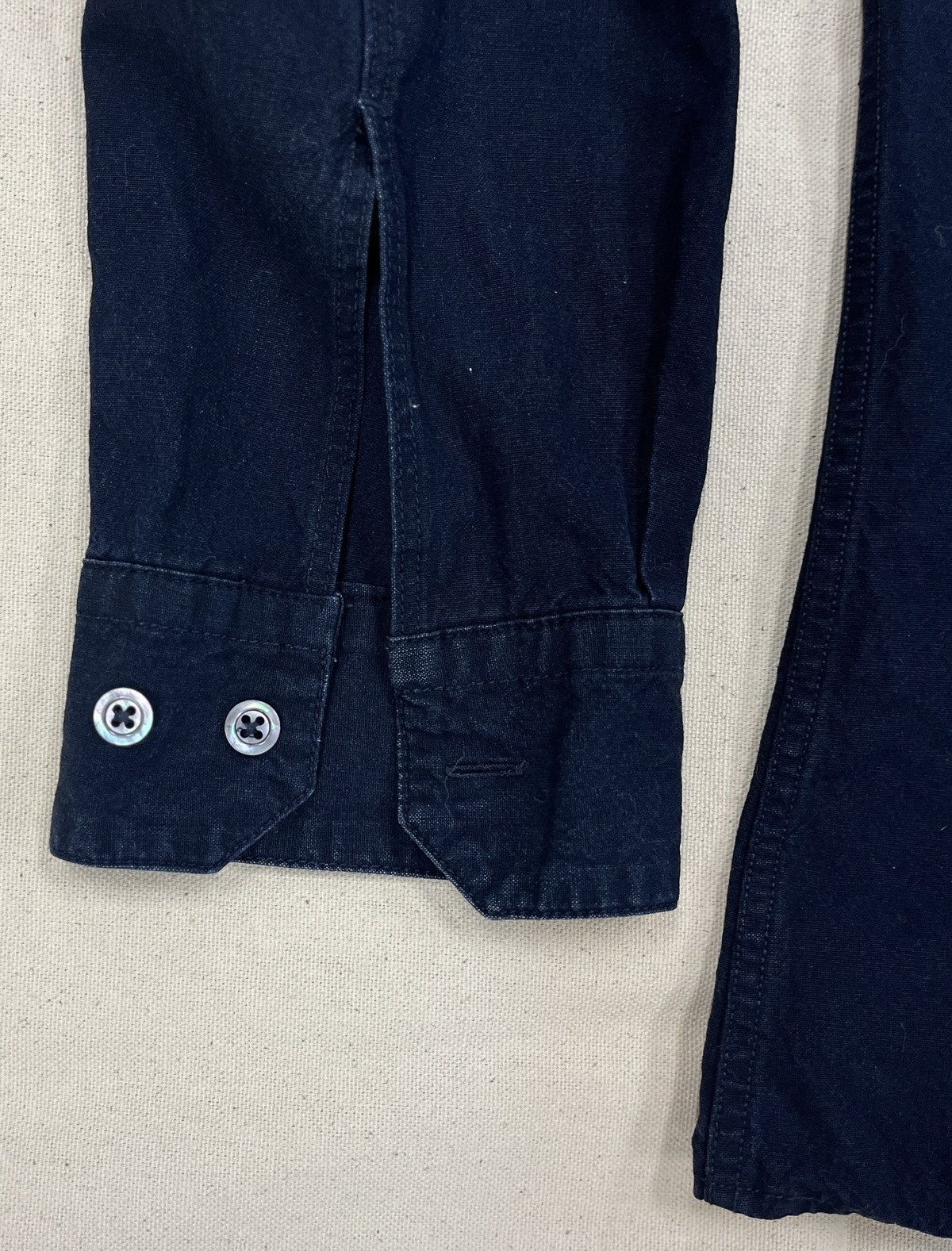 Unis Unis Dark Indigo Blue Adam Shirt Size M Size US M / EU 48-50 / 2 - 4 Thumbnail