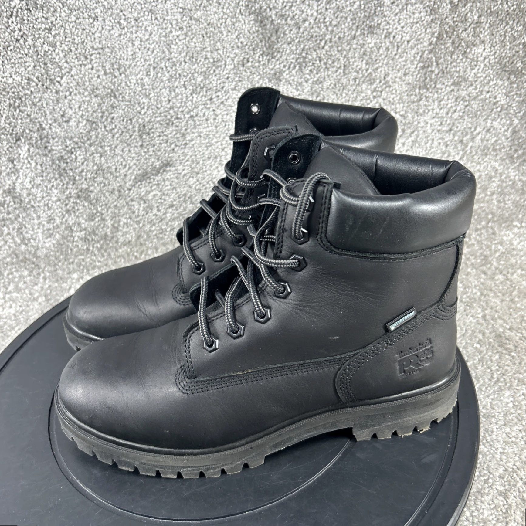 VINTAGE Timberland Pro Boots Women Size Wide Waterproof Soft