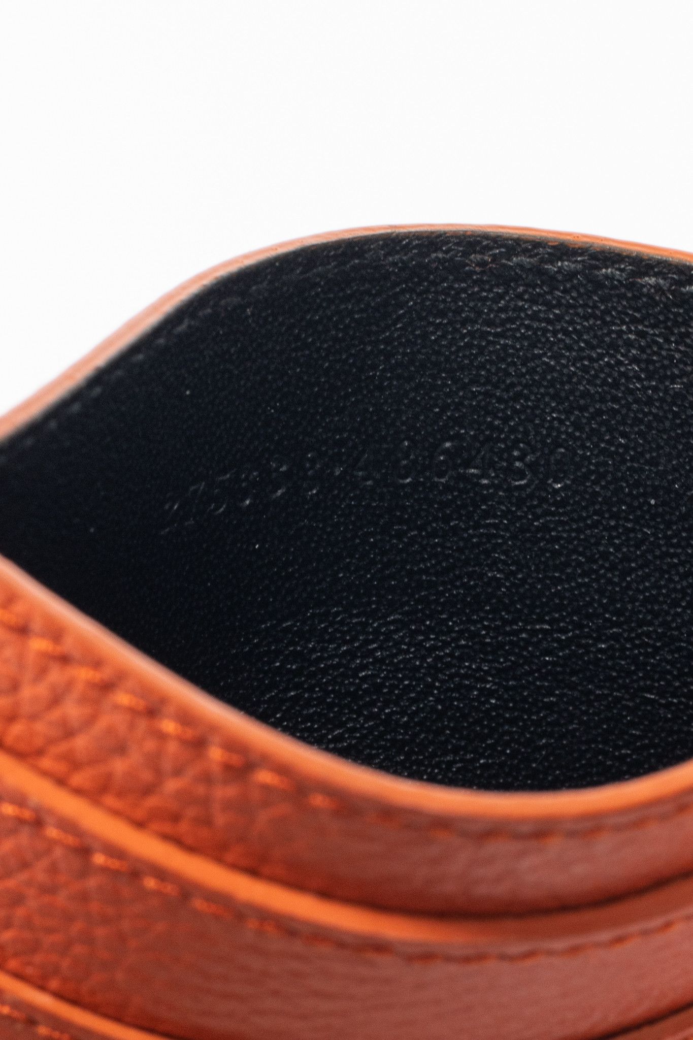 Alexander McQueen Alexander McQueen Flame Grained Leather Skull Cardholder Size ONE SIZE - 8 Thumbnail