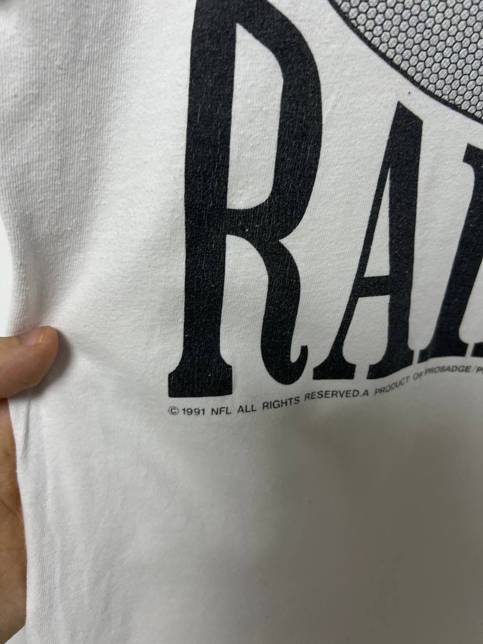 Other Vintage Los Angeles Raiders 1991 NFL T shirt Football M Size US M / EU 48-50 / 2 - 9 Thumbnail
