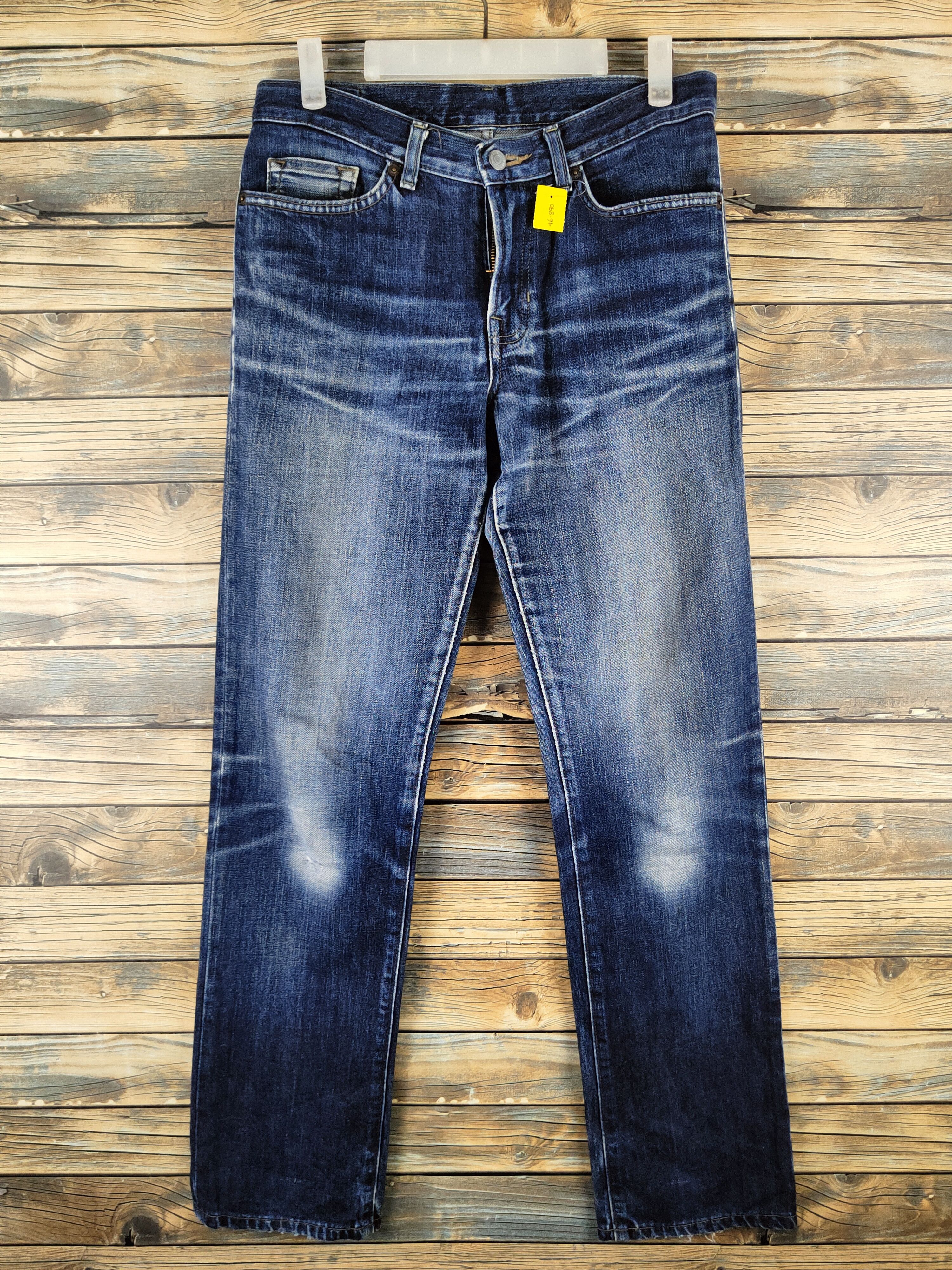Margaret Howell DL Margaret Howell-Edwin Distressed Ripped Jeans #46-890 Size US 29 - 1 Thumbnail
