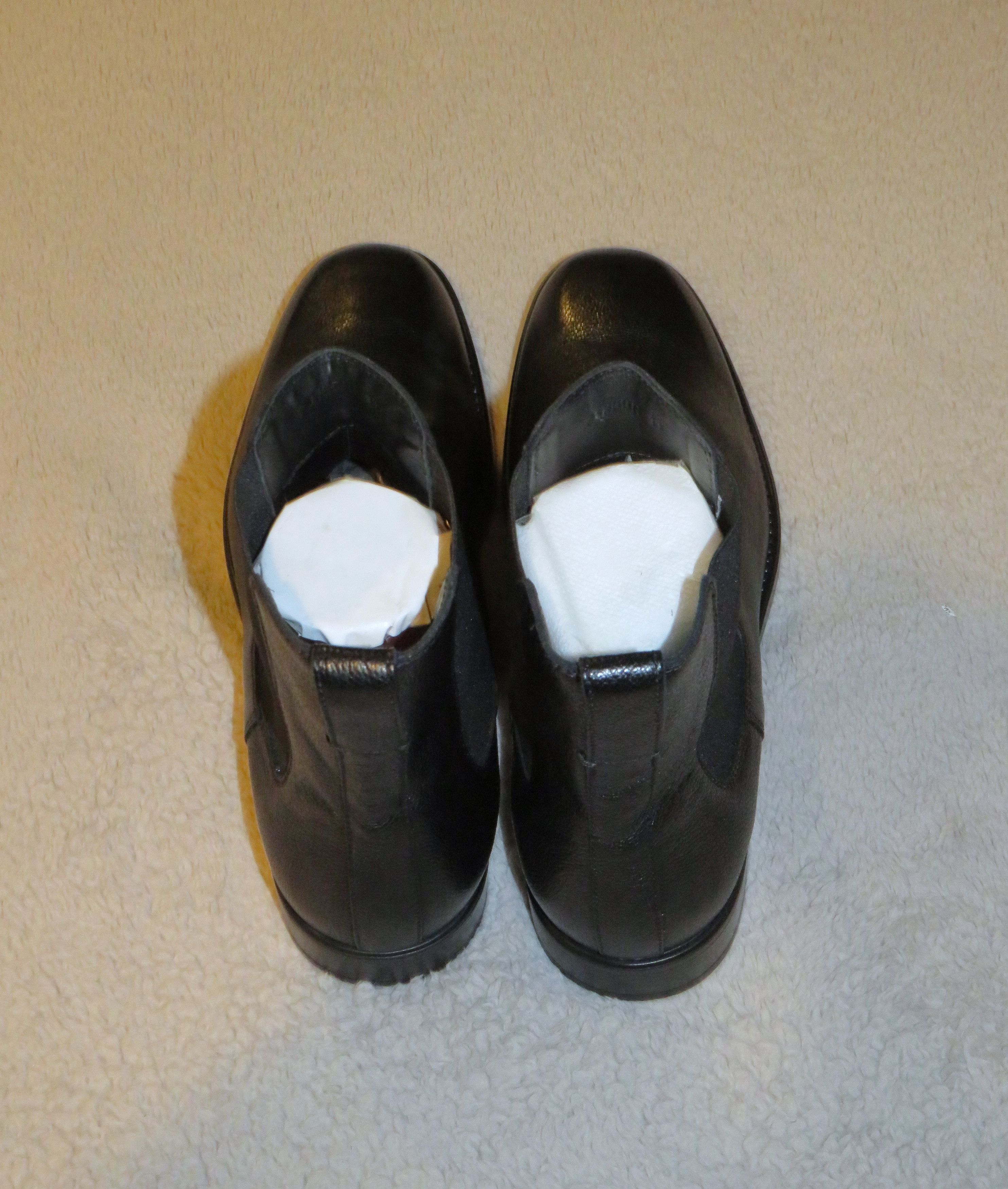 Tom Ford Robert Black Grain Leather Plain Toe Chelsea Boot 11 Size US 11 / EU 44 - 8 Thumbnail