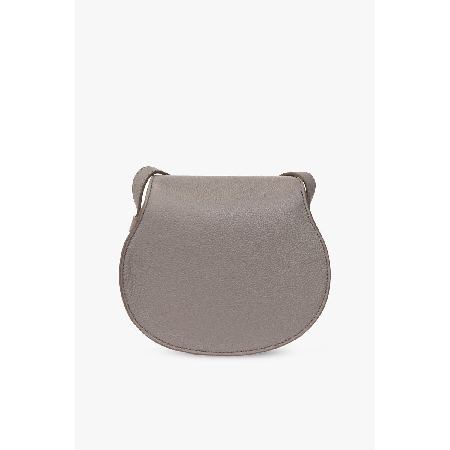 Chloe Chloe Small Saddle Cashmere Gray Grained Leather Shoulder Ba Size ONE SIZE - 2 Thumbnail