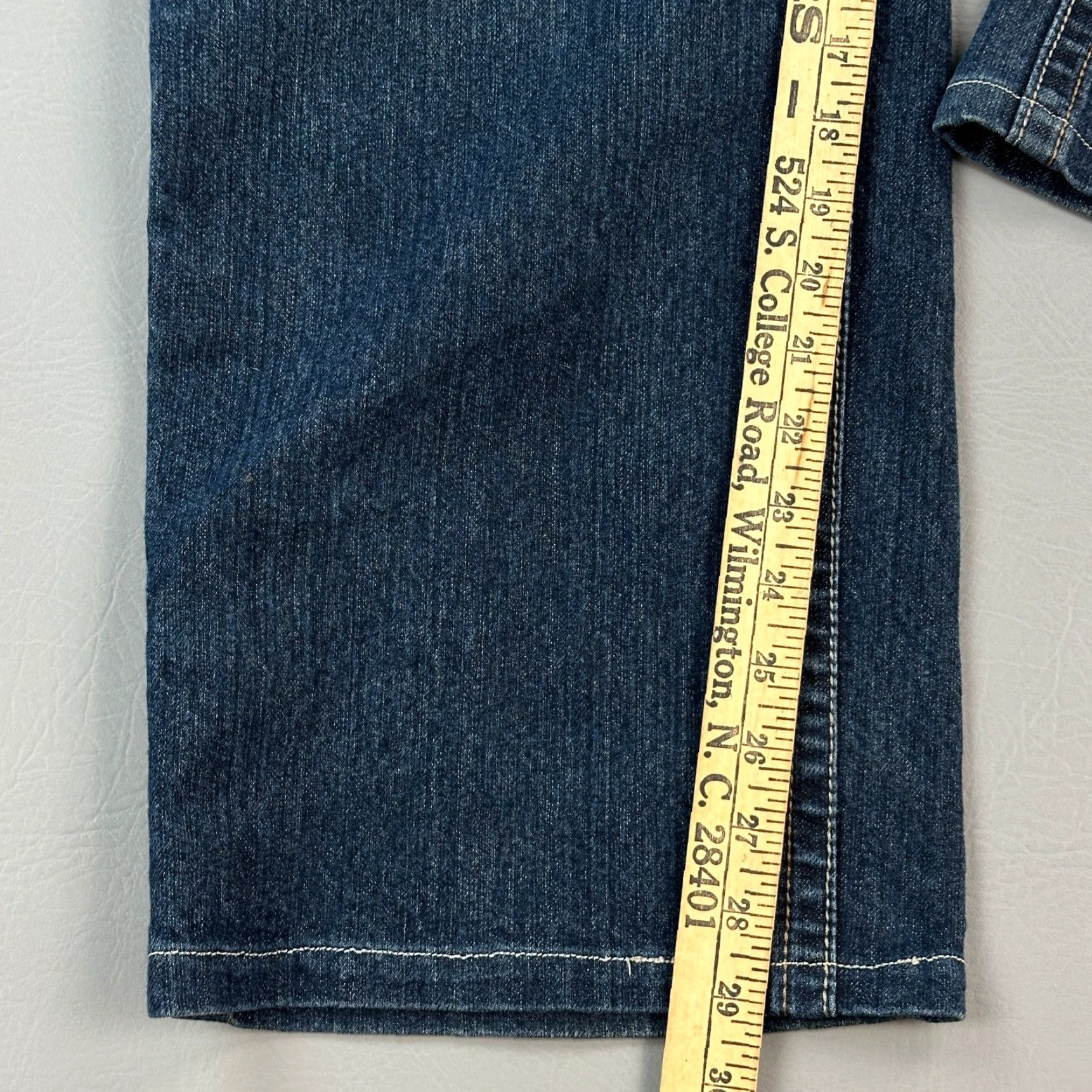 Ariat Ariat Rebar M4 Jeans Mens 42x29 Dark Wash Denim Relaxed Bootcut Work Wear Size US 42 / EU 58 - 3 Thumbnail