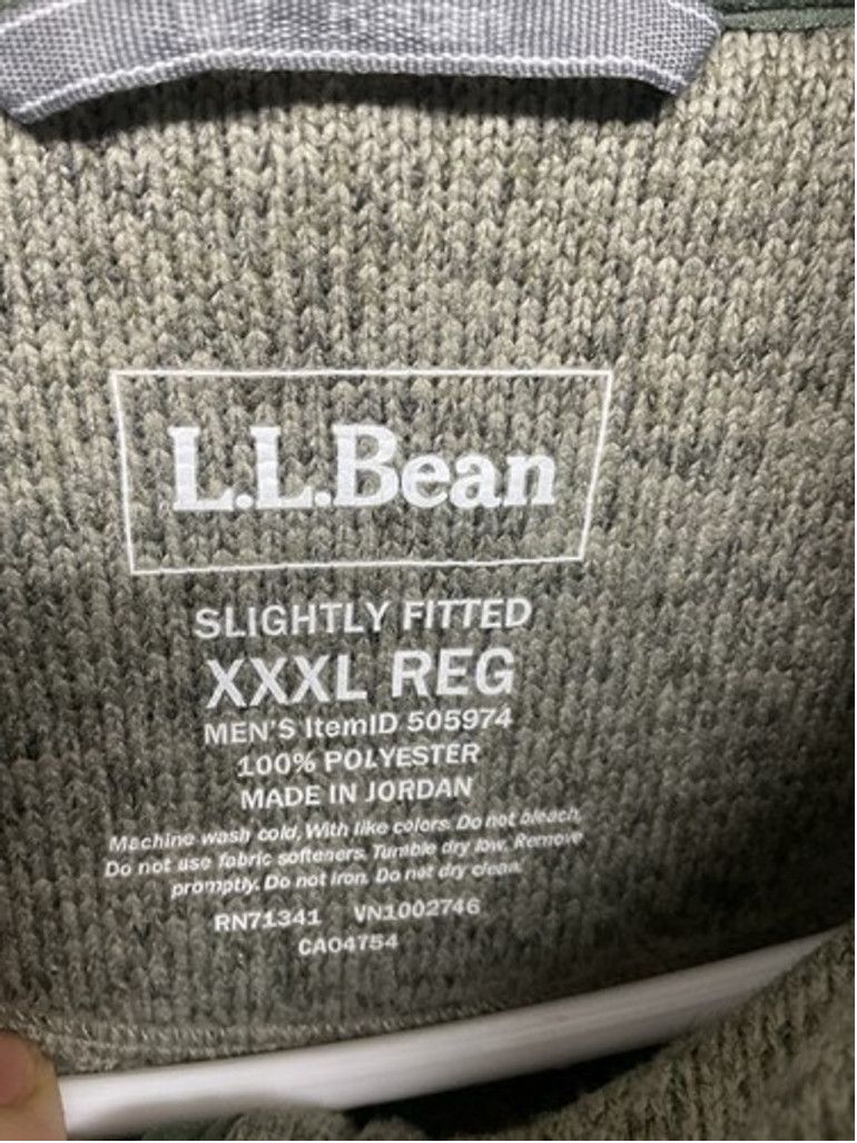 L.L. Bean NWOT L.L. Bean Slightly Fit Zip Fleece Sweater Vest Men 3XL Size US XXL / EU 58 / 5 - 2 Thumbnail
