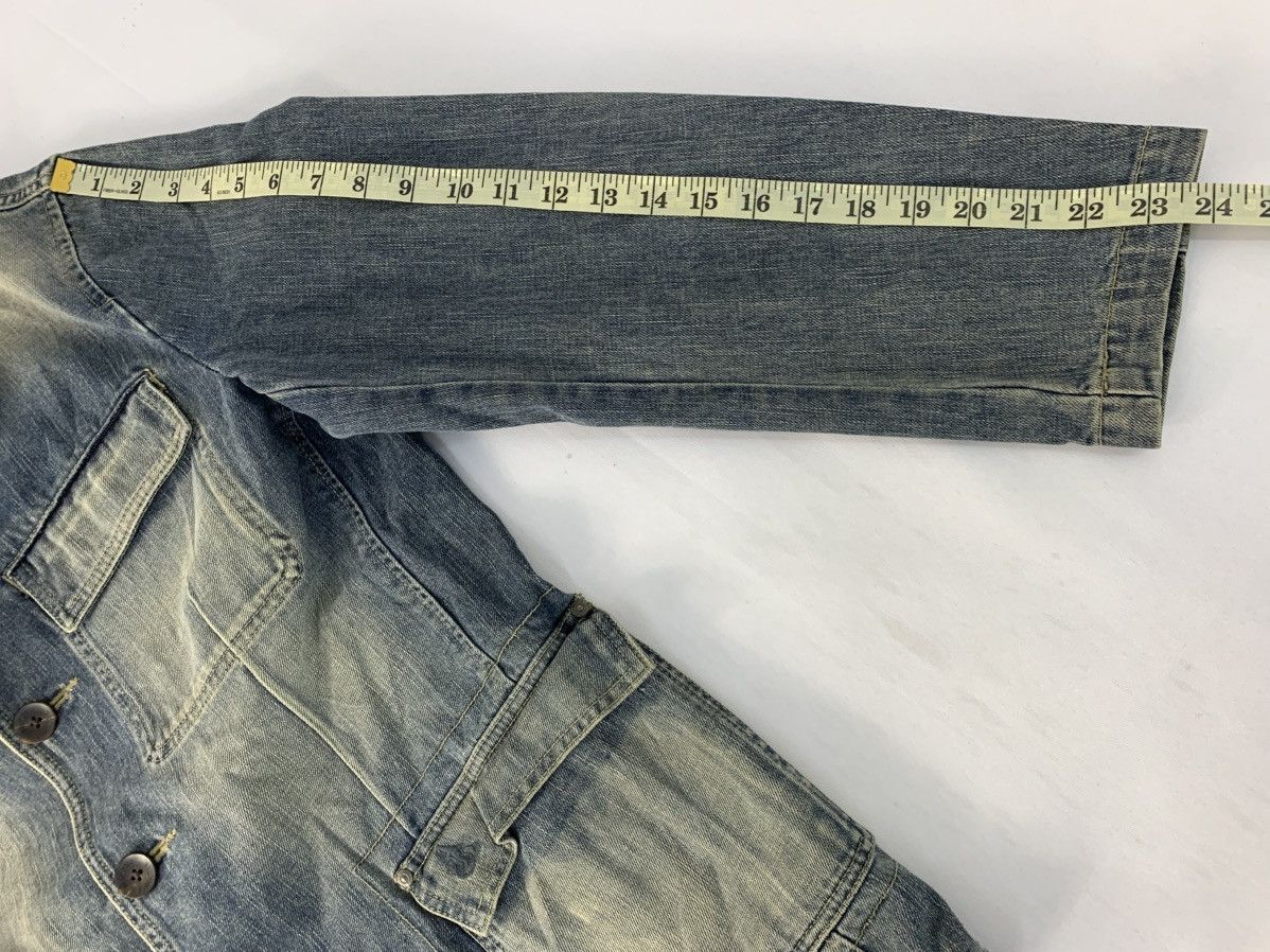 BEANPOLE 90s Bean Pole Indigo Denim Jeans Coat Jacket Double Pocket Size US M / EU 48-50 / 2 - 11 Thumbnail