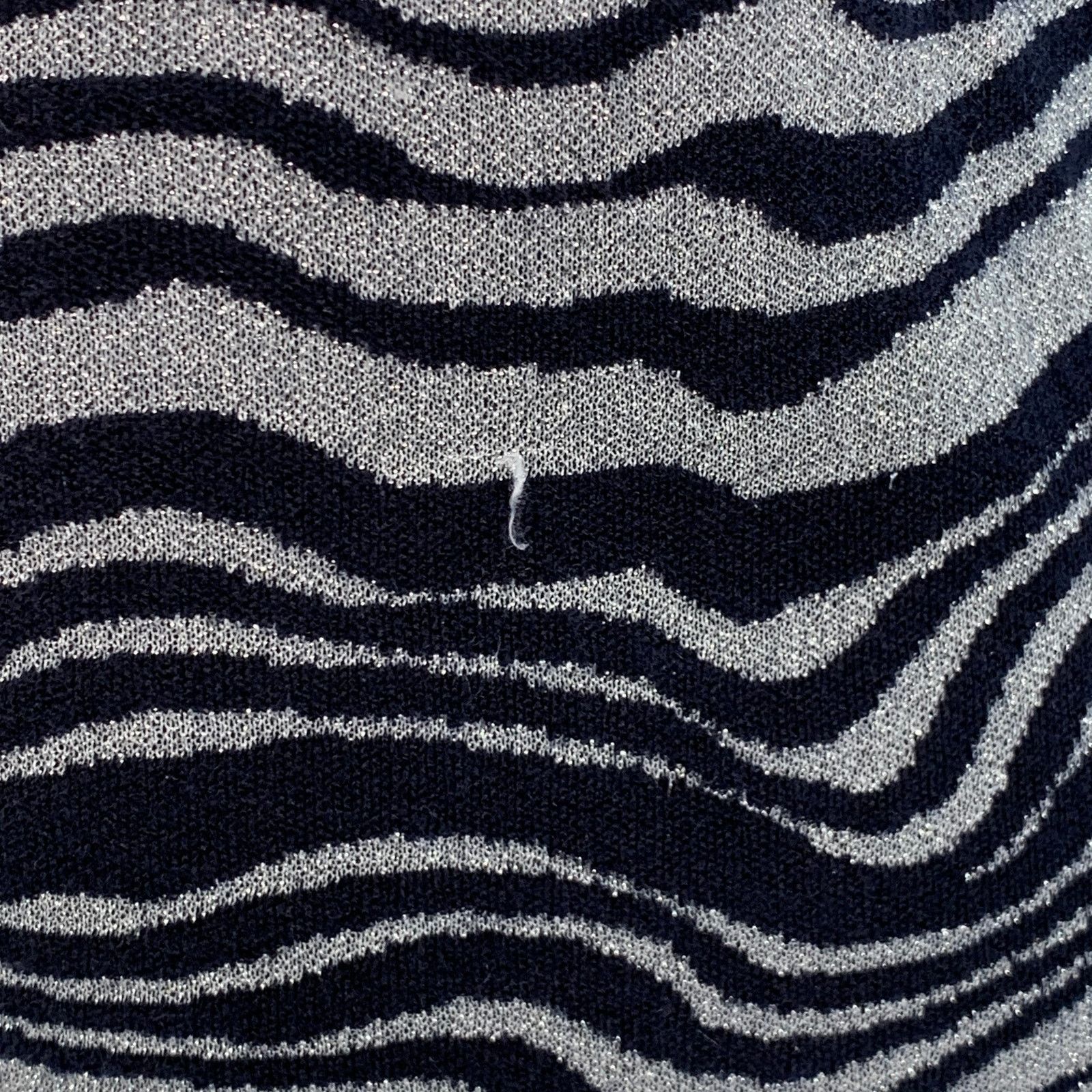 Sies Marjan Silver Navy Cashmere Blend Marbled Turtleneck Pullover Size US L / EU 52-54 / 3 - 5 Thumbnail